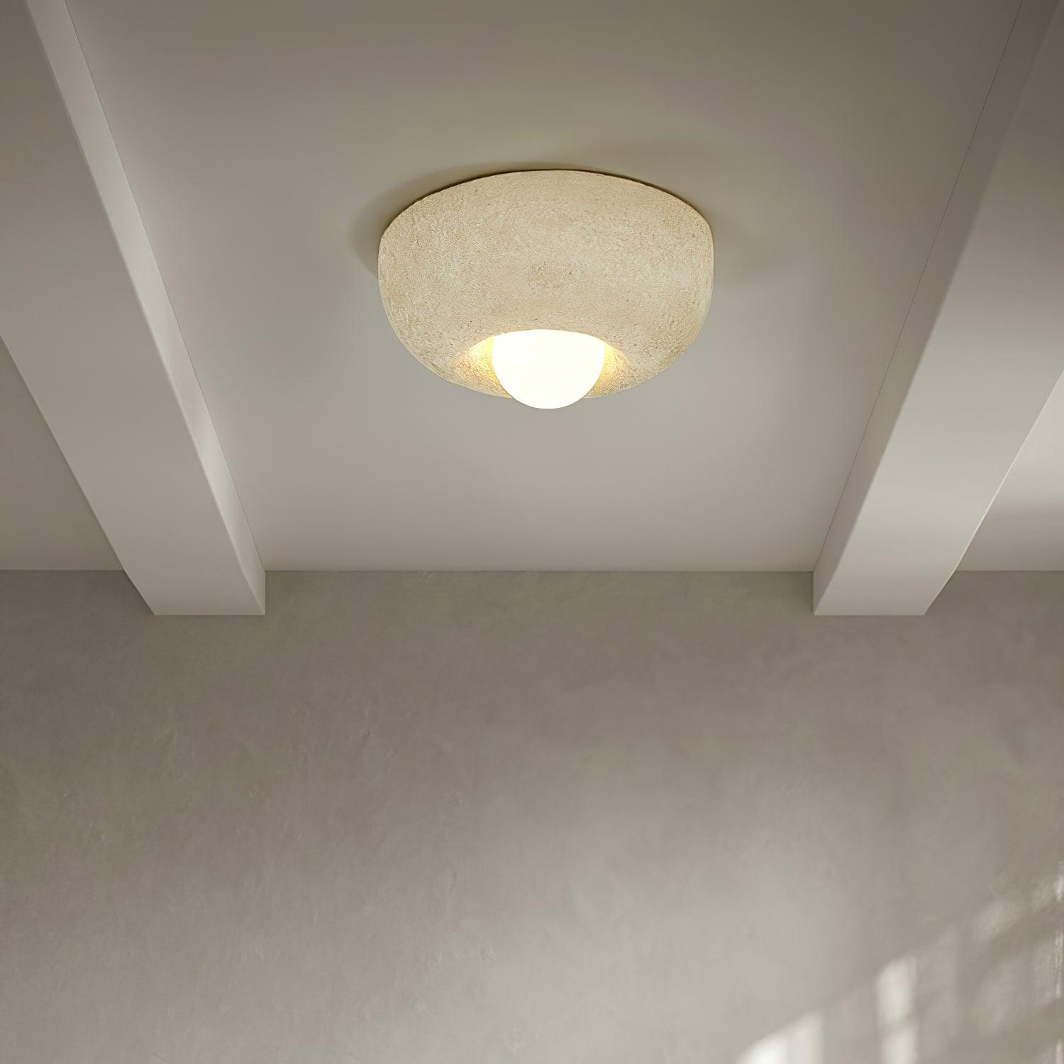 Mauro Lustre Plafonnier Texture Naturelle Éclairage Doux - Neutralighting
