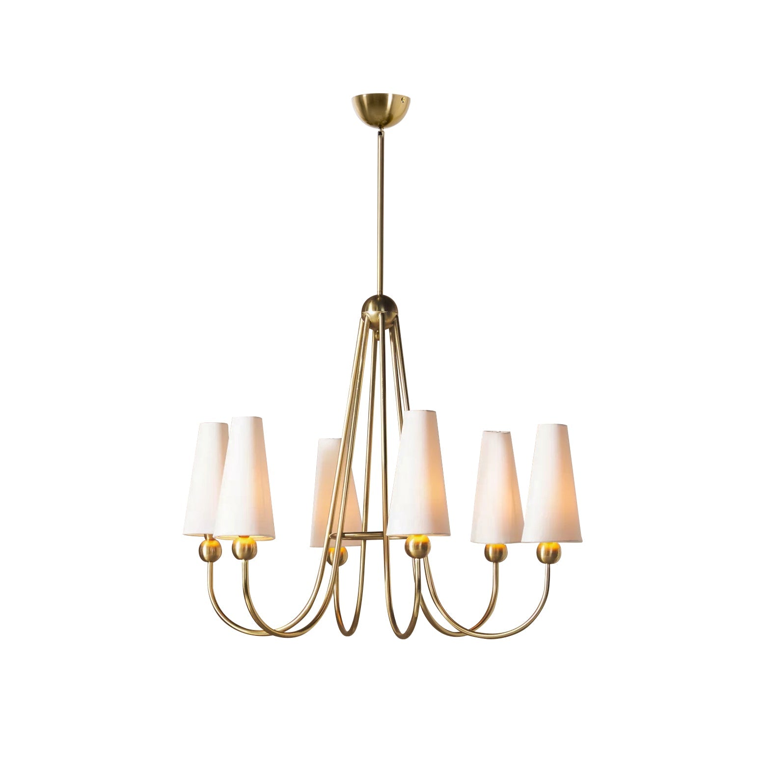 Calire Lustre Métal Tissu Industriel Vintage - Neutralighting