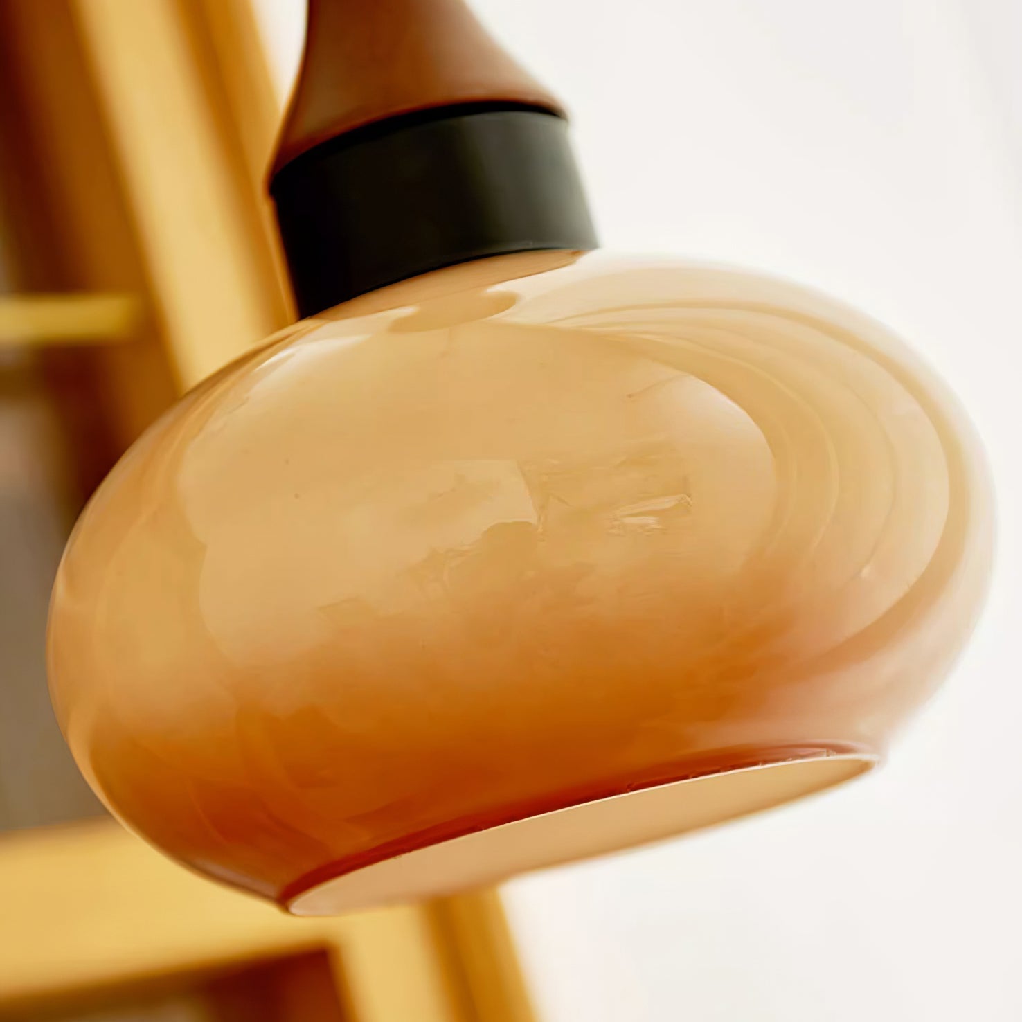 Charlotte Suspension Bois Verre