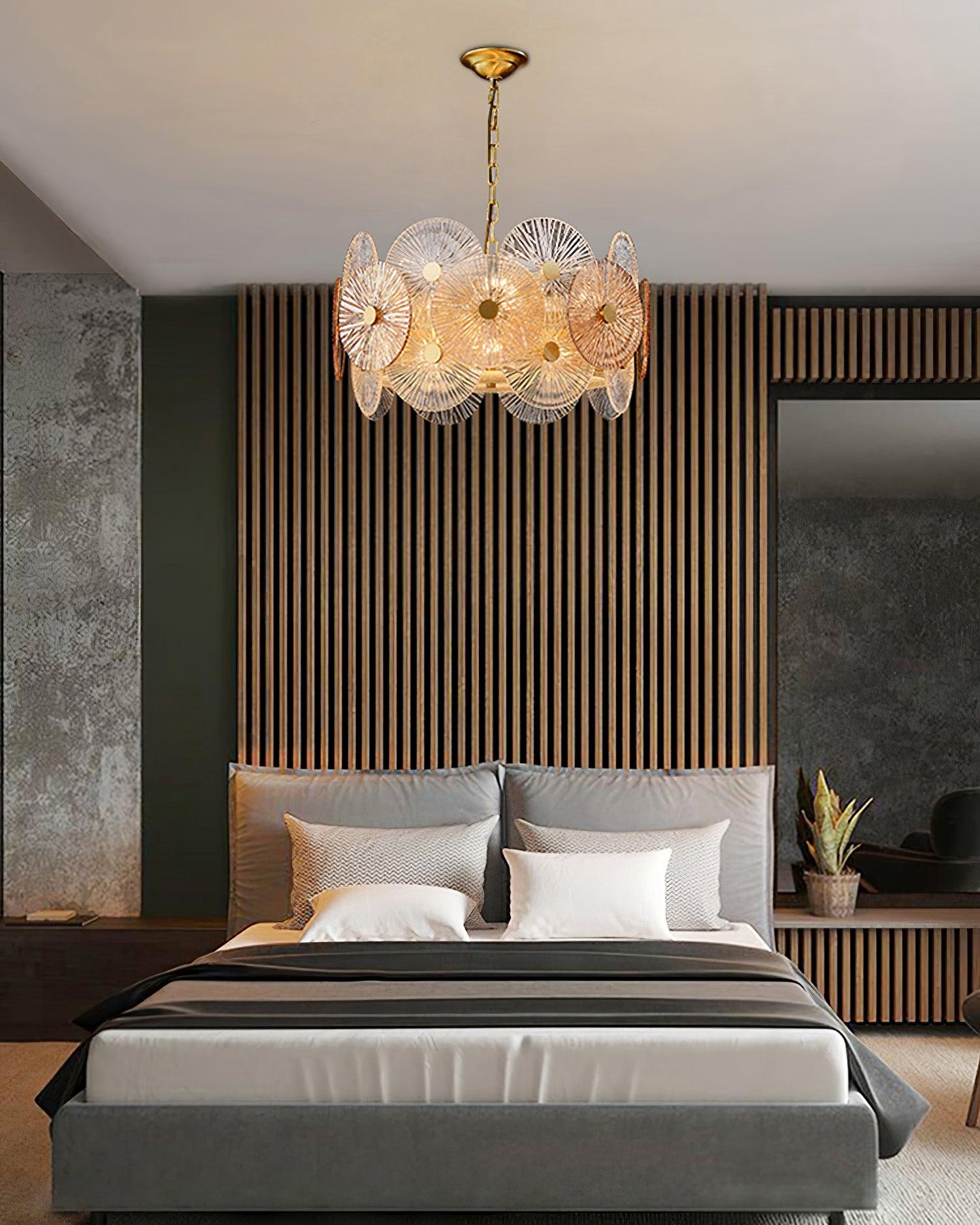 Aurelia Glass Chandelier Light - Letslighting
