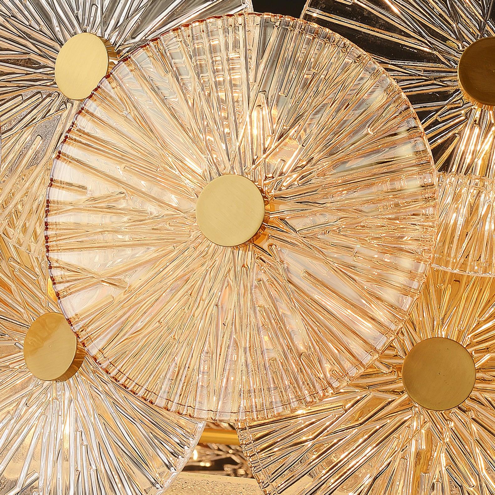 Aurelia Glass Chandelier Light - Letslighting