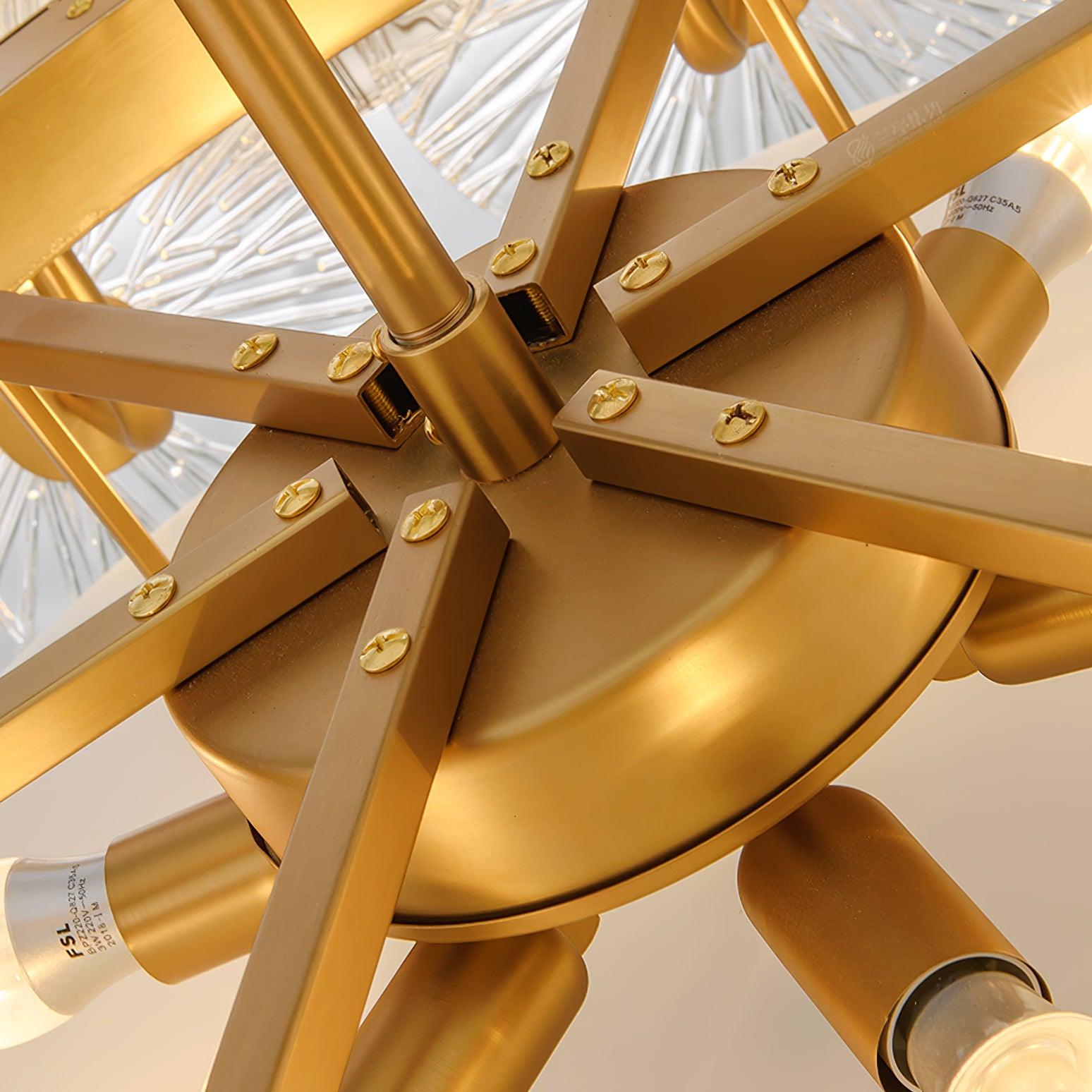 Aurelia Glass Chandelier Light - Letslighting