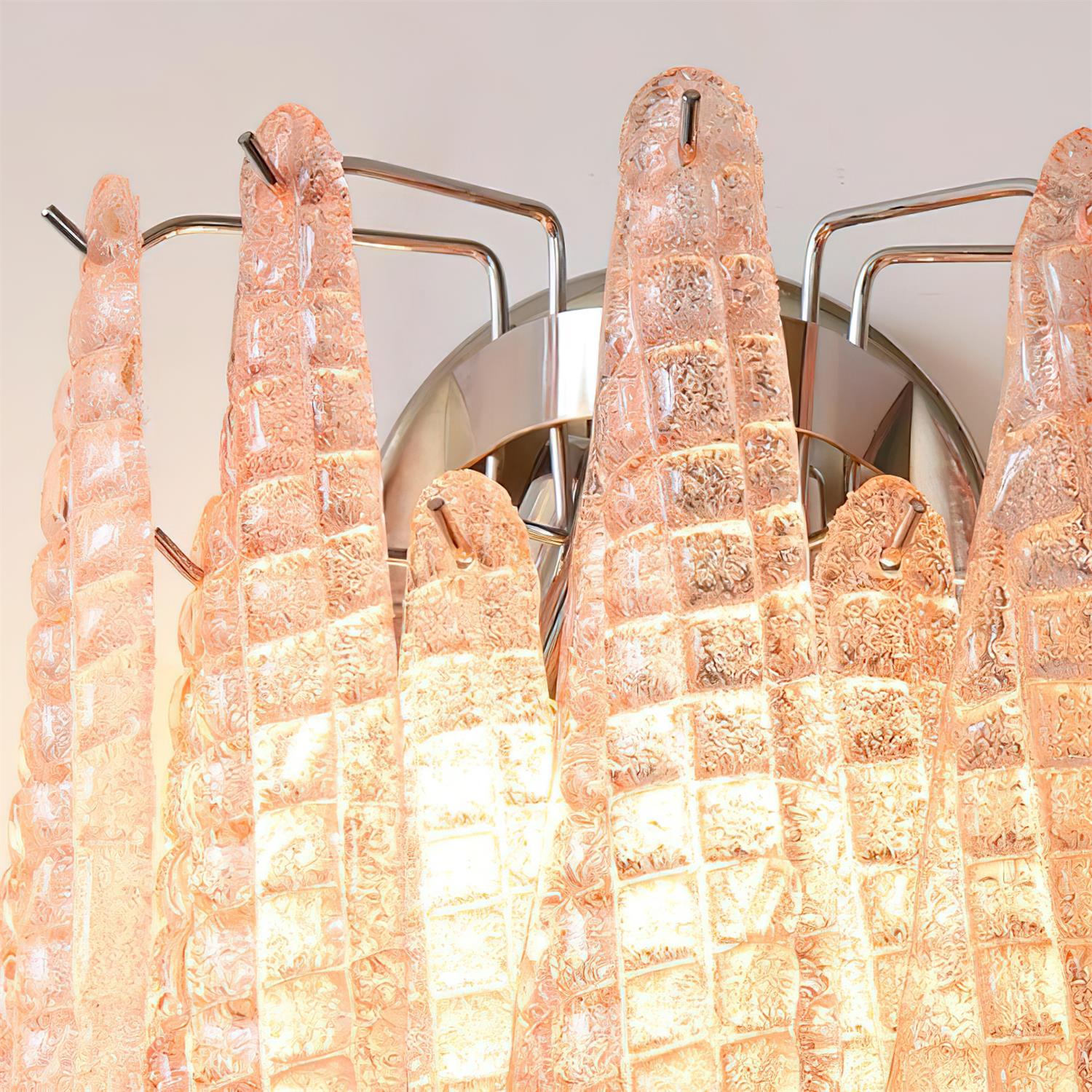 Mazzega Wall Lamp Teardrop Glass Cascade - Letslighting