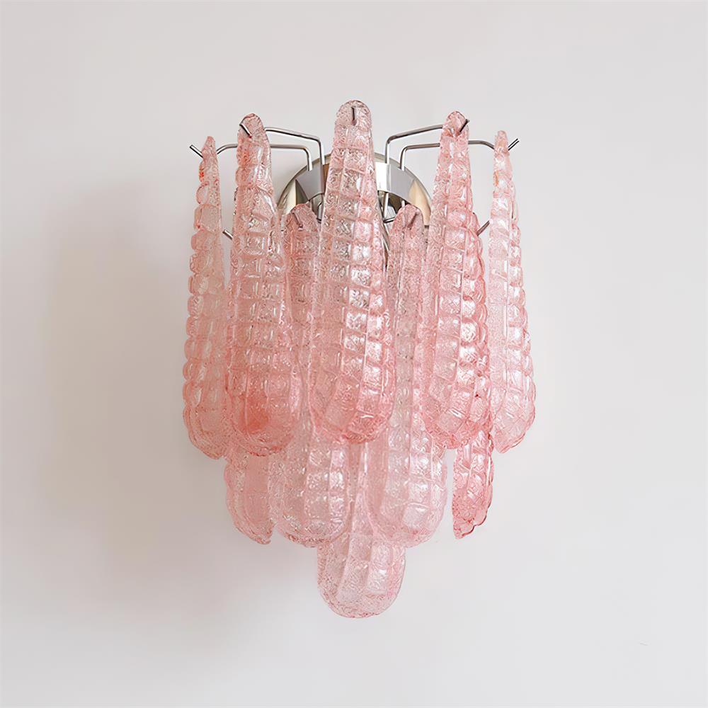 Mazzega Wall Lamp Teardrop Glass Cascade - Letslighting