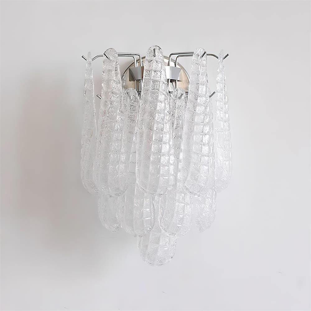 Mazzega Wall Lamp Teardrop Glass Cascade - Letslighting