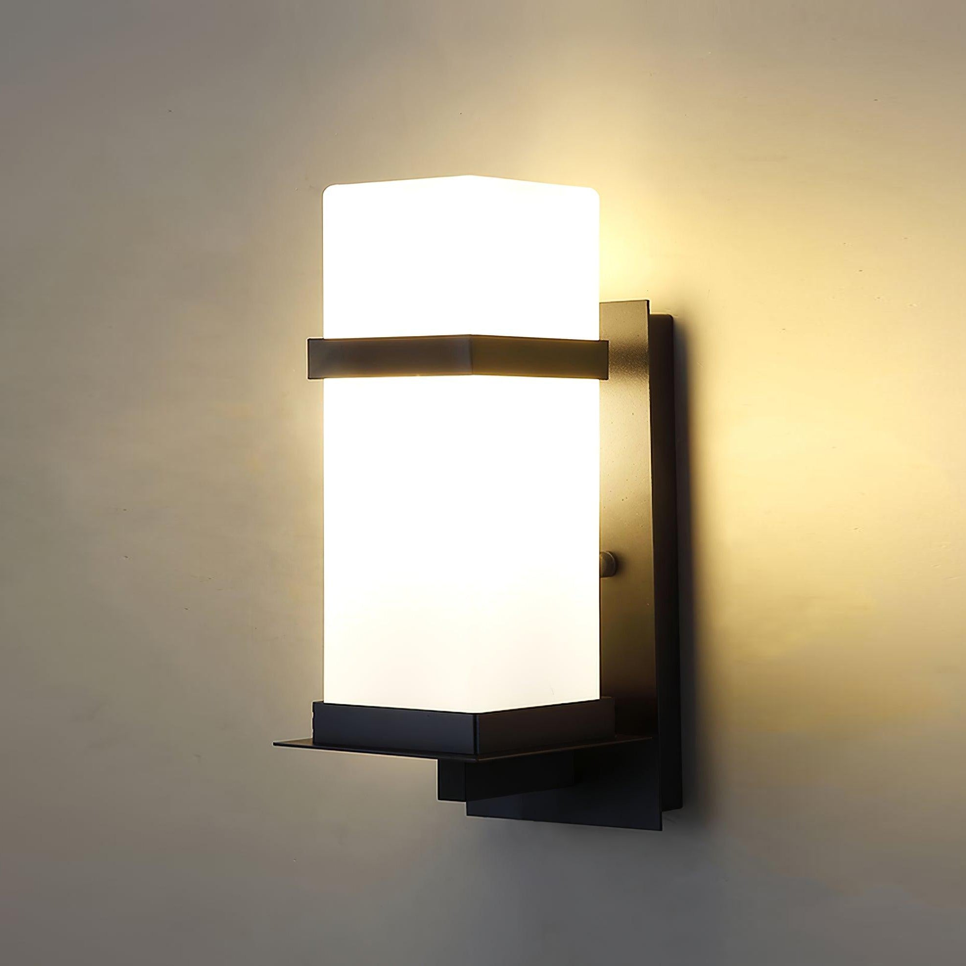 Ishaaris Applique Murale Métal Verre Extérieure Moderne - Neutralighting