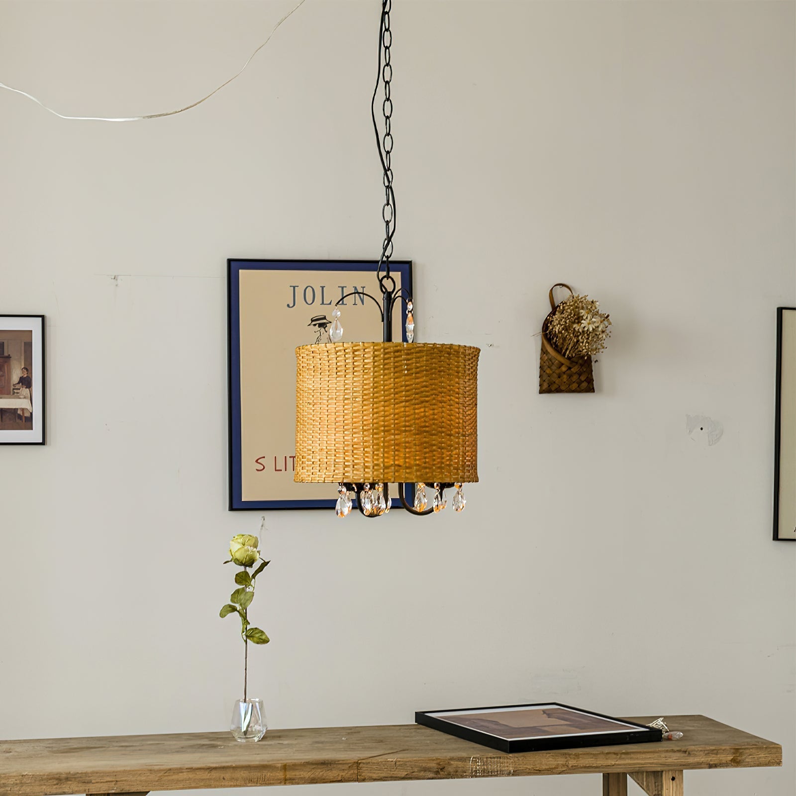 Avnoren Suspension Cristal Naturel Vintage - Neutralighting