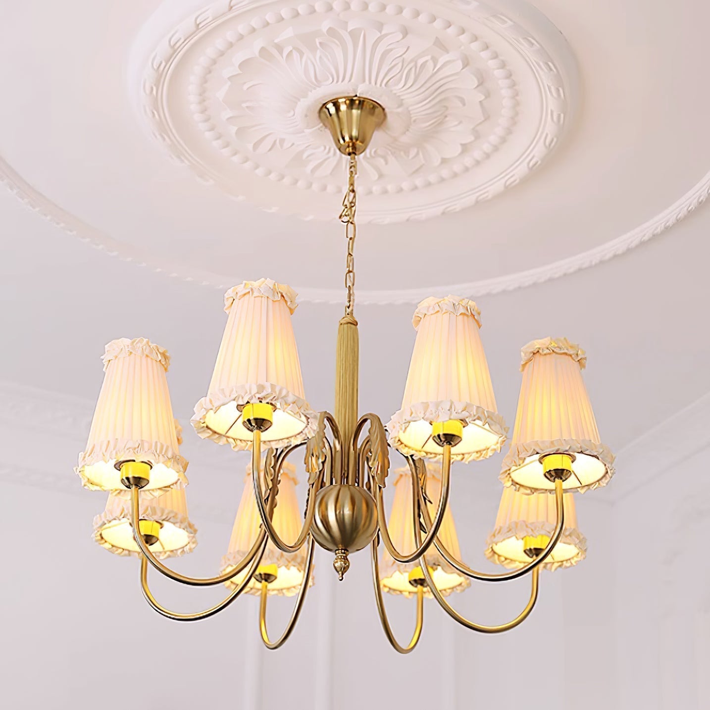 Ervaren Lustre Tissu Luxe Postmoderne Vintage - Neutralighting
