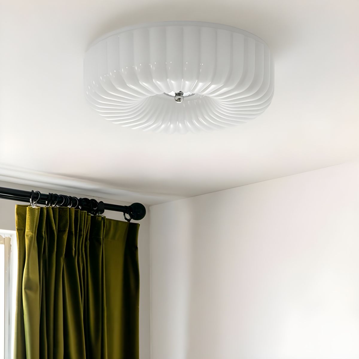 Arisha Moderne LED Verre Plafonnier Chambre à Coucher