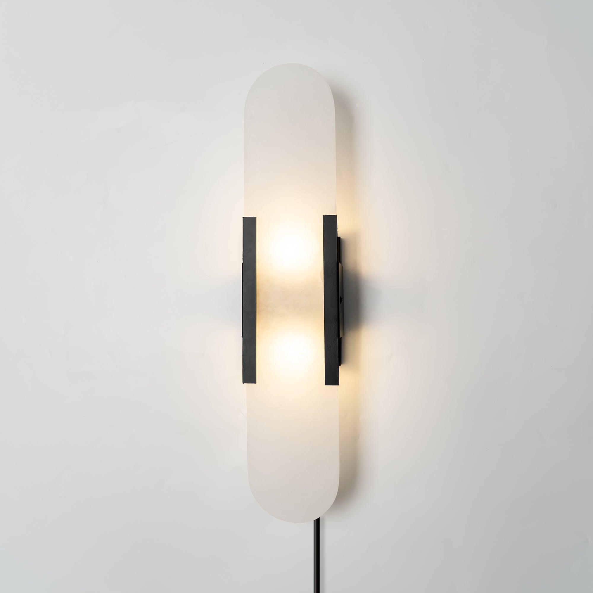 Corvina Oblong Alabaster Wall Light - Neutralighting