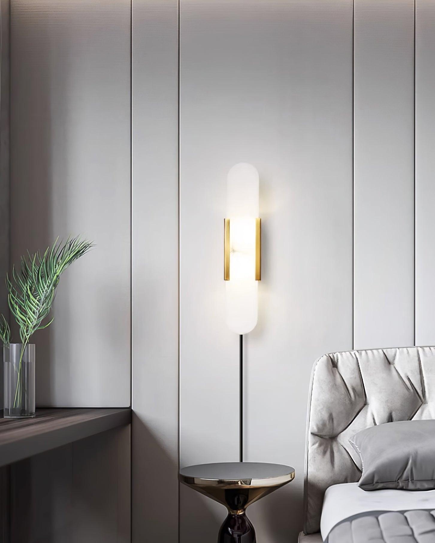 Corvina Oblong Alabaster Wall Light - Neutralighting