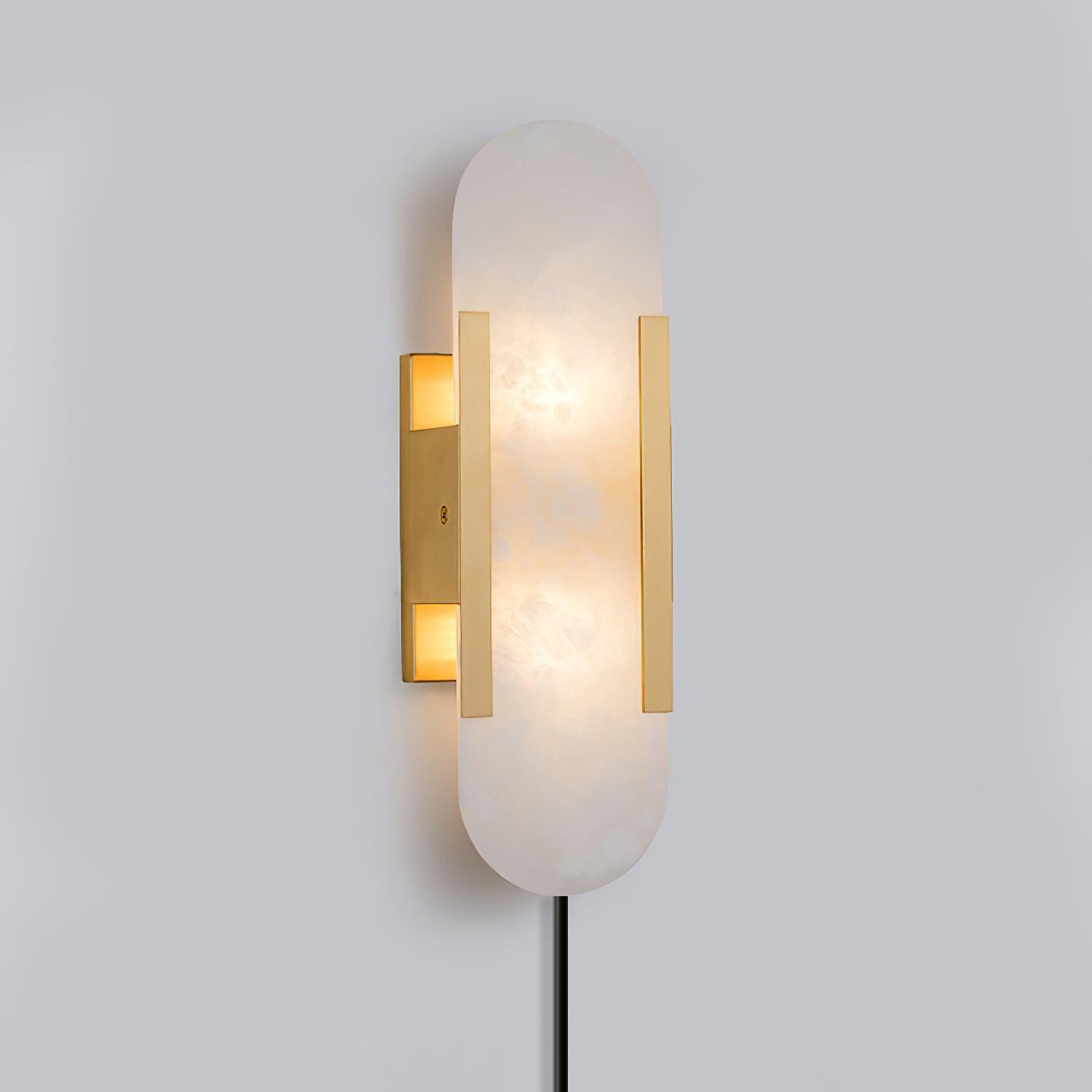 Corvina Oblong Alabaster Wall Light - Neutralighting