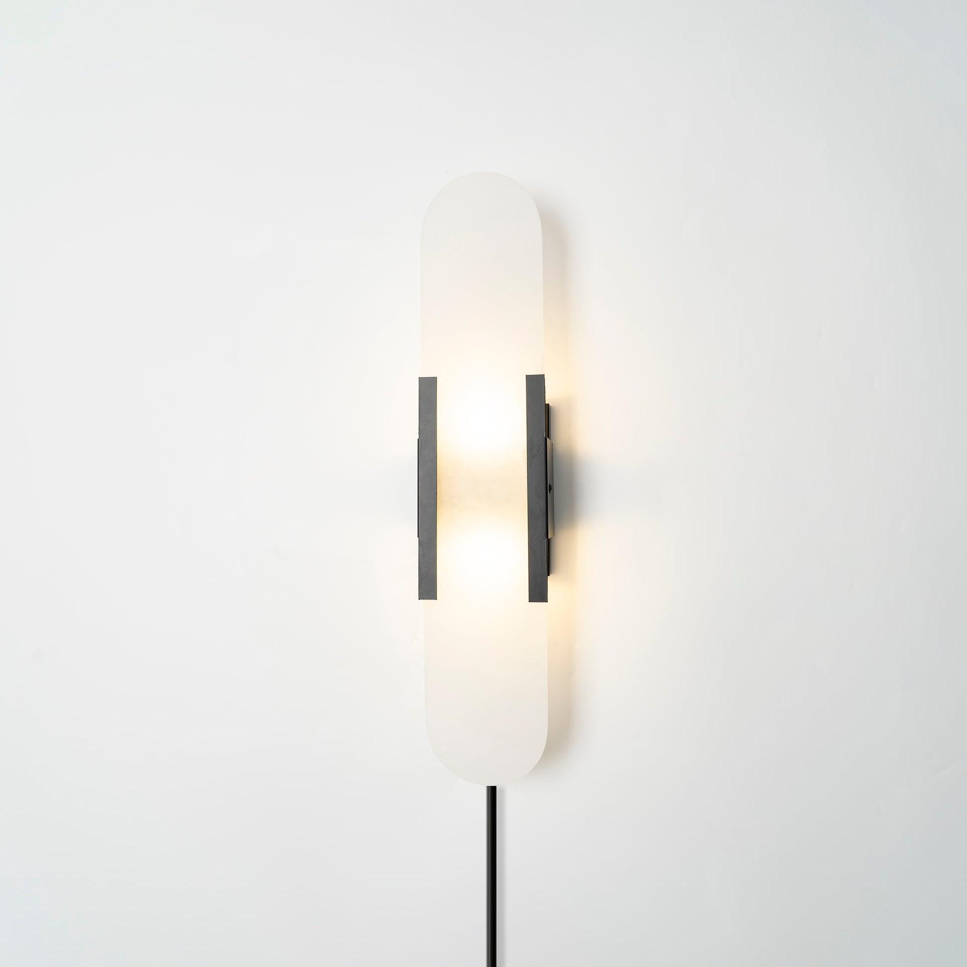 Corvina Oblong Alabaster Wall Light - Neutralighting