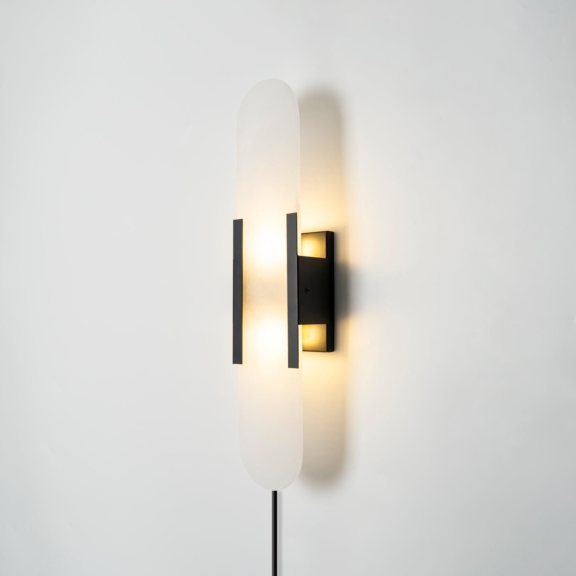 Corvina Oblong Alabaster Wall Light - Neutralighting