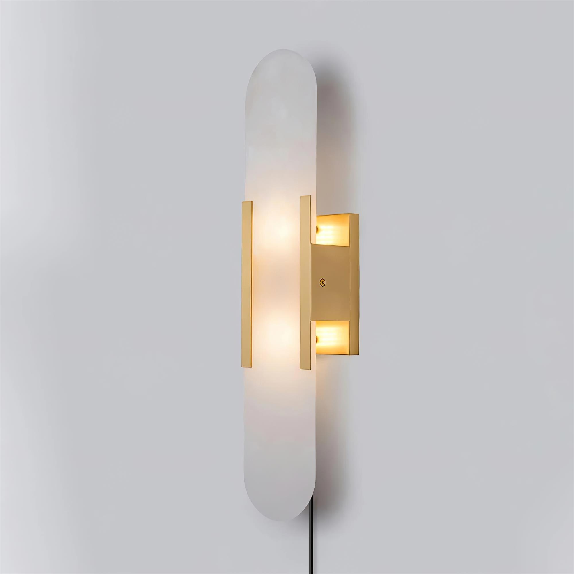 Corvina Oblong Alabaster Wall Light - Neutralighting