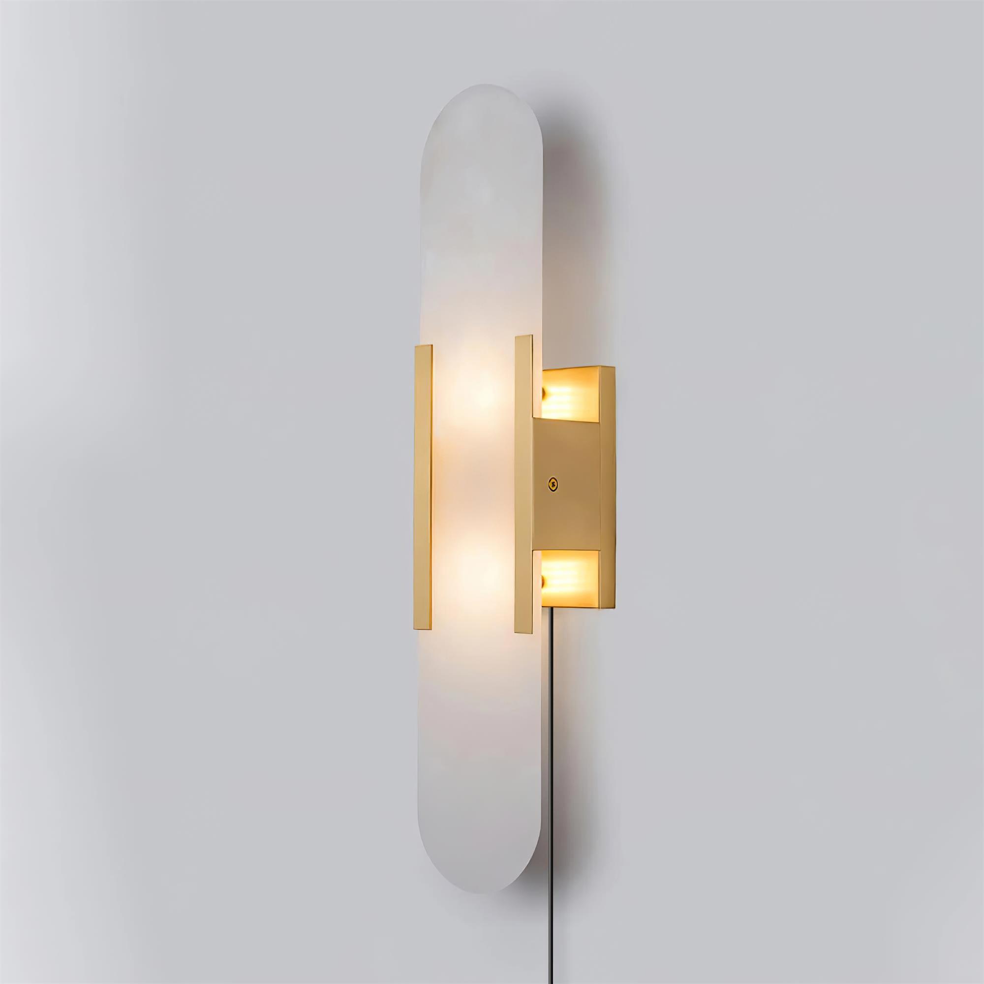 Corvina Oblong Alabaster Wall Light - Neutralighting