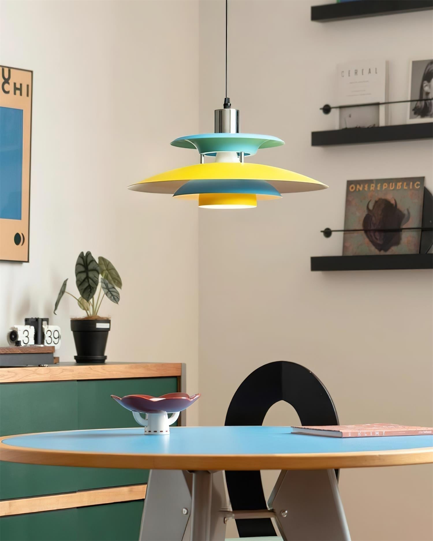 Mellowe Playful Geometric Pendant Lamp - Letslighting