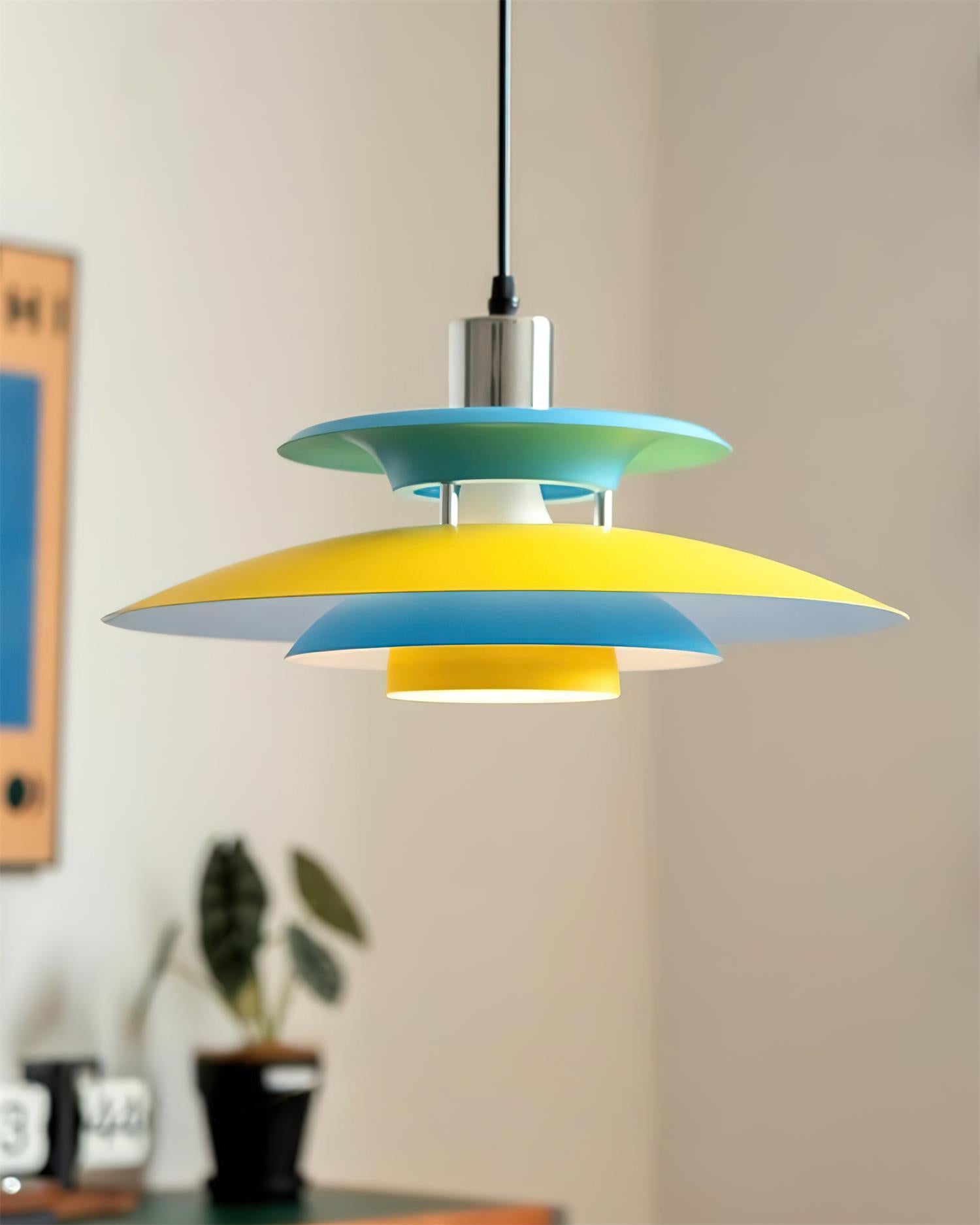 Mellowe Playful Geometric Pendant Lamp - Letslighting