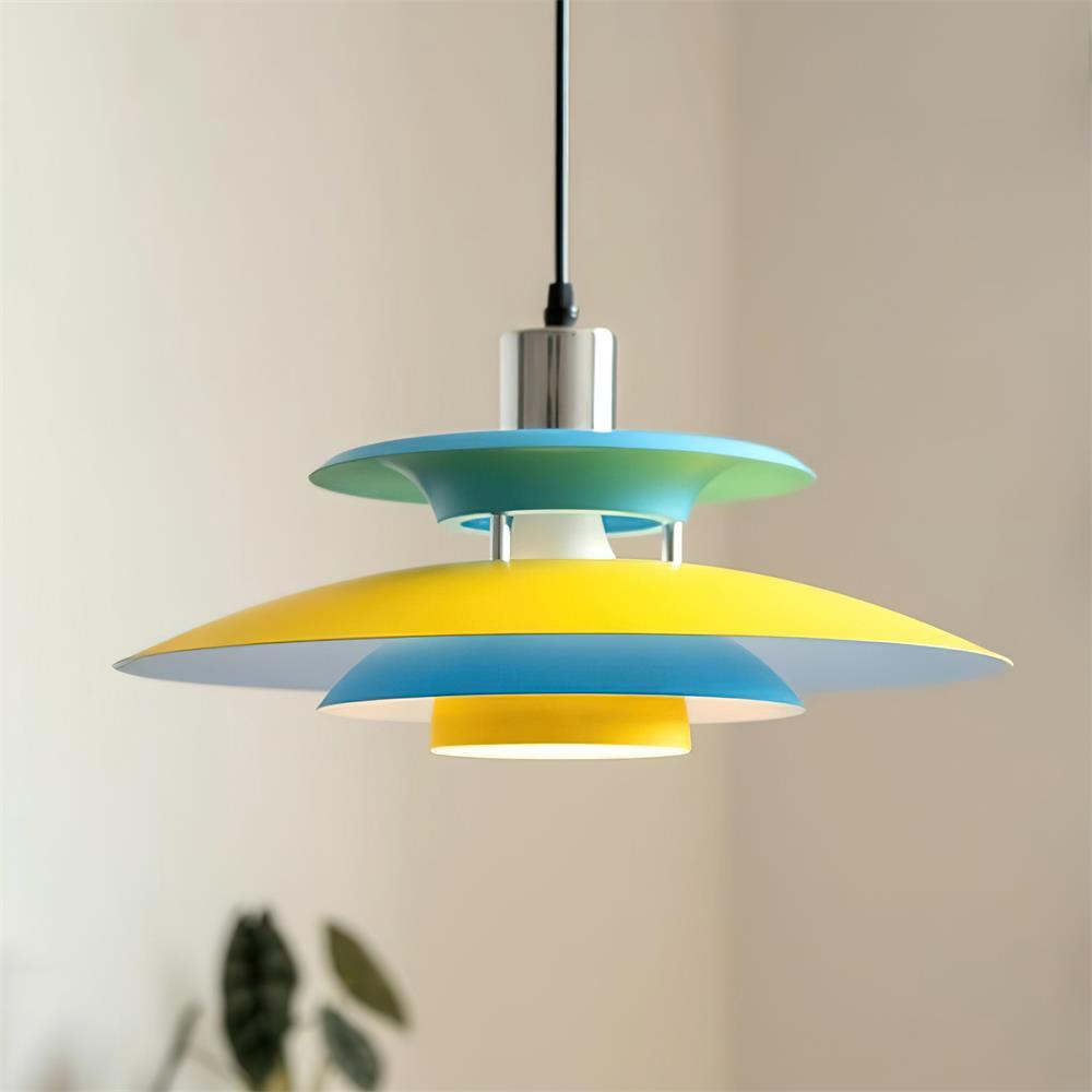 Mellowe Playful Geometric Pendant Lamp - Letslighting