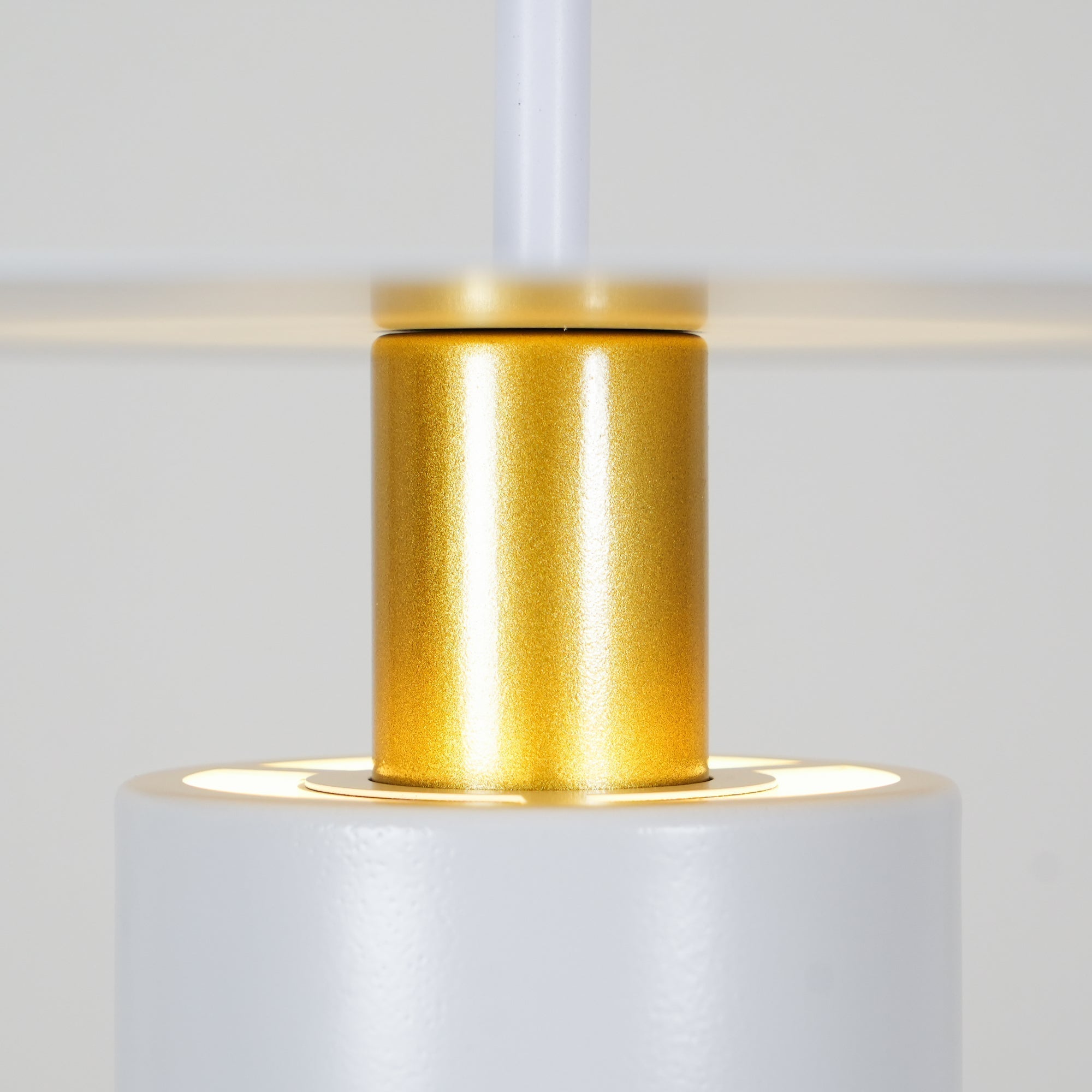 Solara Lampe suspendue cylindrique à disque industriel - Neutralighting