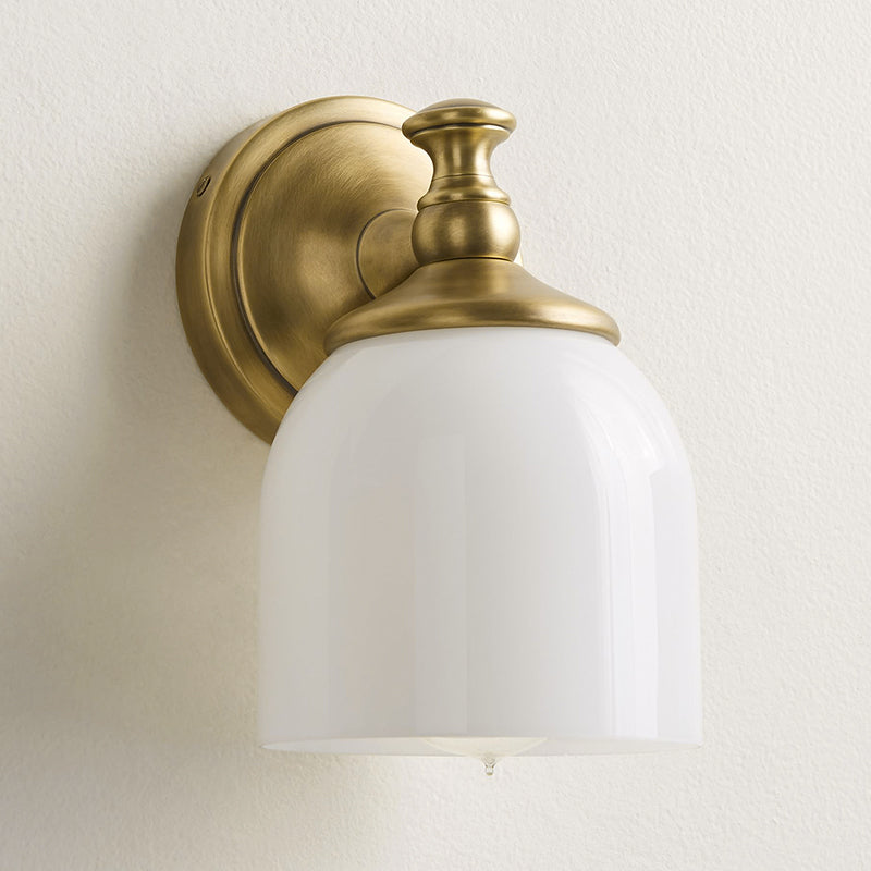 Lumen Sconce Mural Moderne Minimaliste à Bras Courts en Chrome Métal Verre - Neutralighting