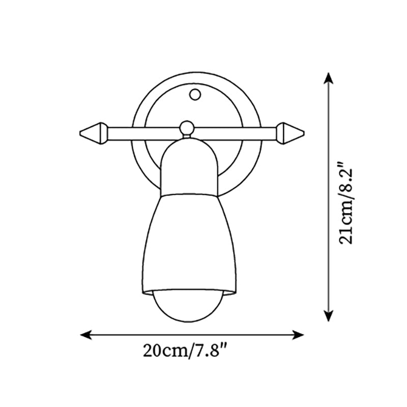 Merge Applique Murale Flèche Multicolore Ludique - Neutralighting