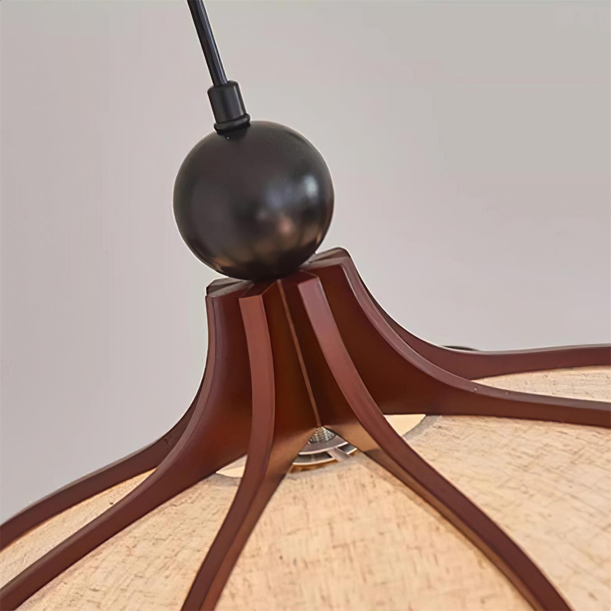 Feyno Vlampe Suspendue en Tissu Vintage - Neutralighting