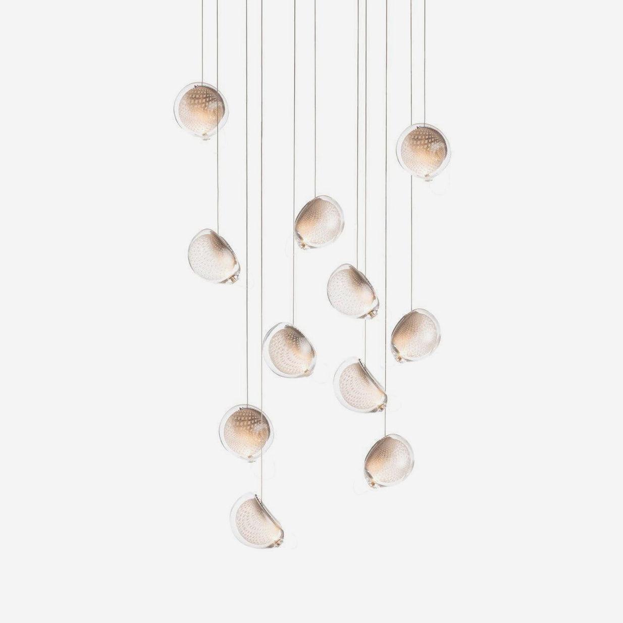 Sfera Chandelier Moderne Minimaliste en Verre - Neutralighting