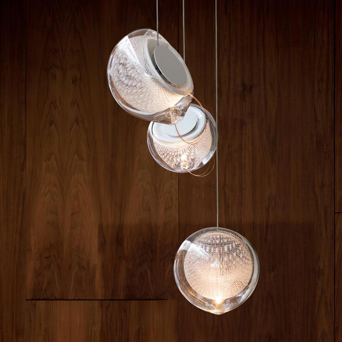 Sfera Chandelier Moderne Minimaliste en Verre - Neutralighting