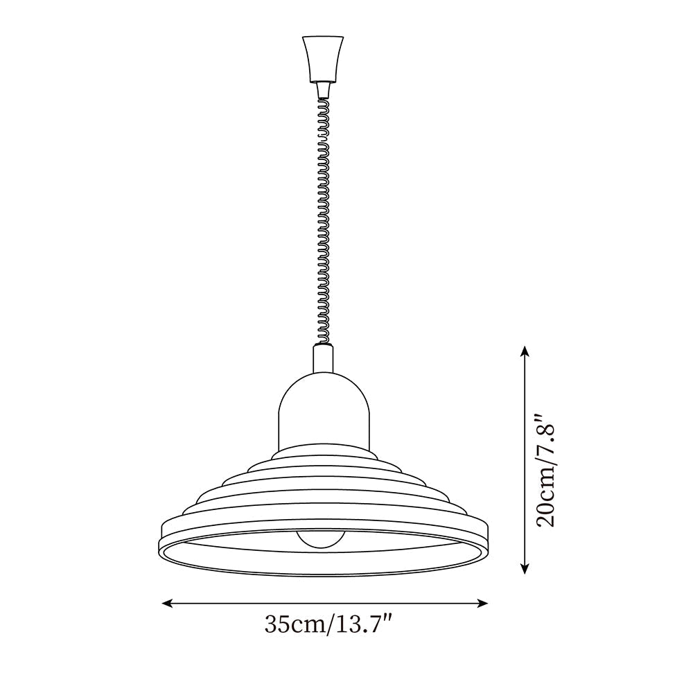 Owa Suspension Cercle Concentrique - Neutralighting
