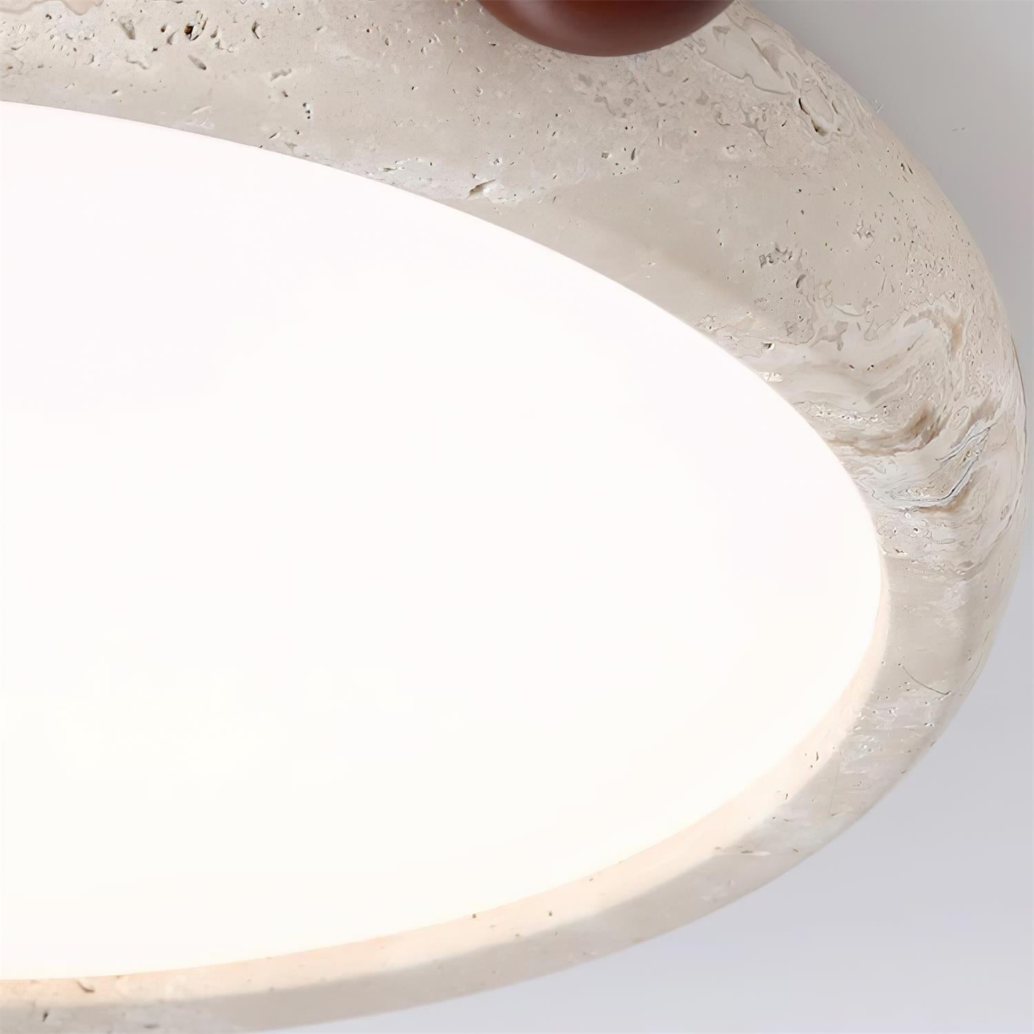 Ritta Plafonnier Rond Travertin Mignon - Neutralighting