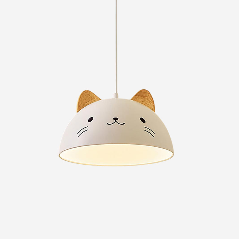 Mewi Playful Cat-Face Pendant Lamp - Letslighting