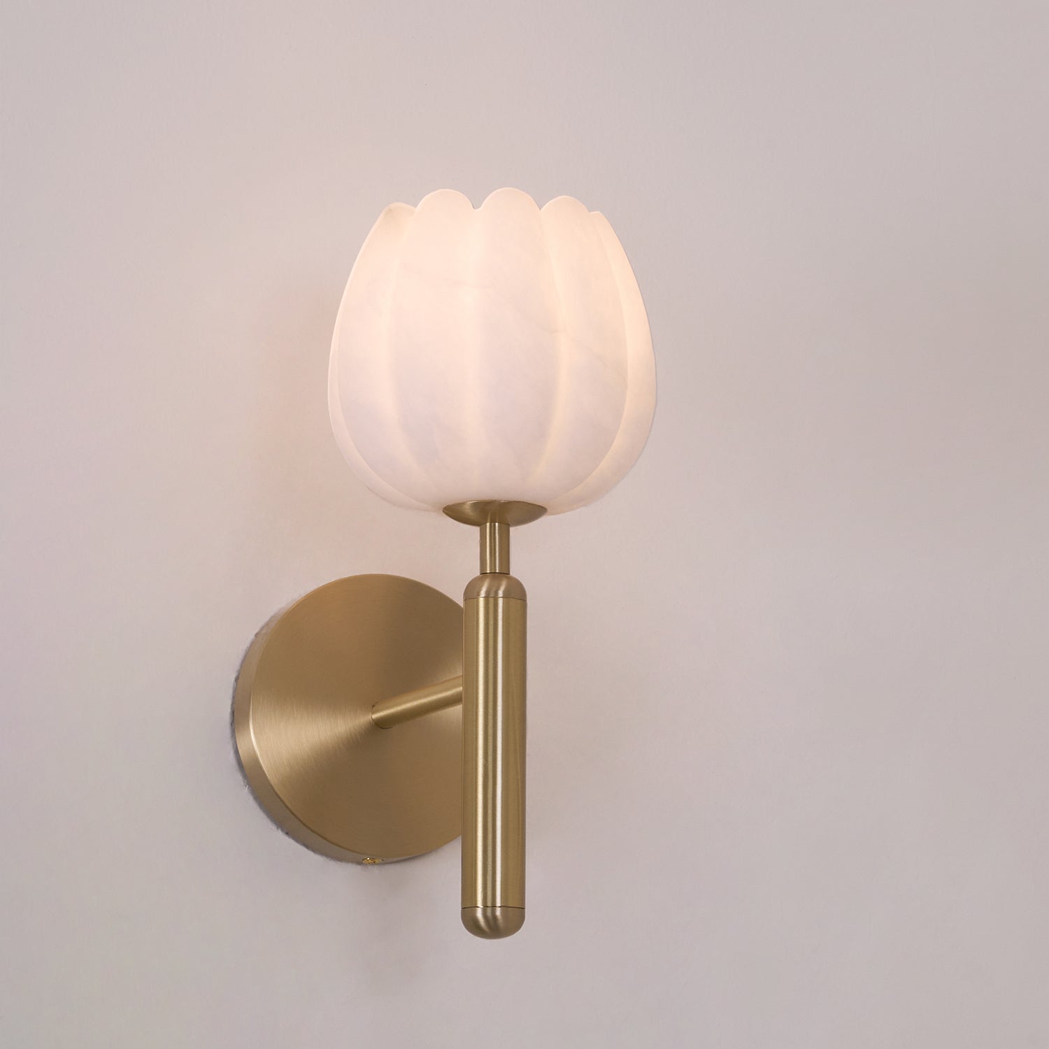 Ralin Applique Murale Fleurs en Albâtre - Neutralighting