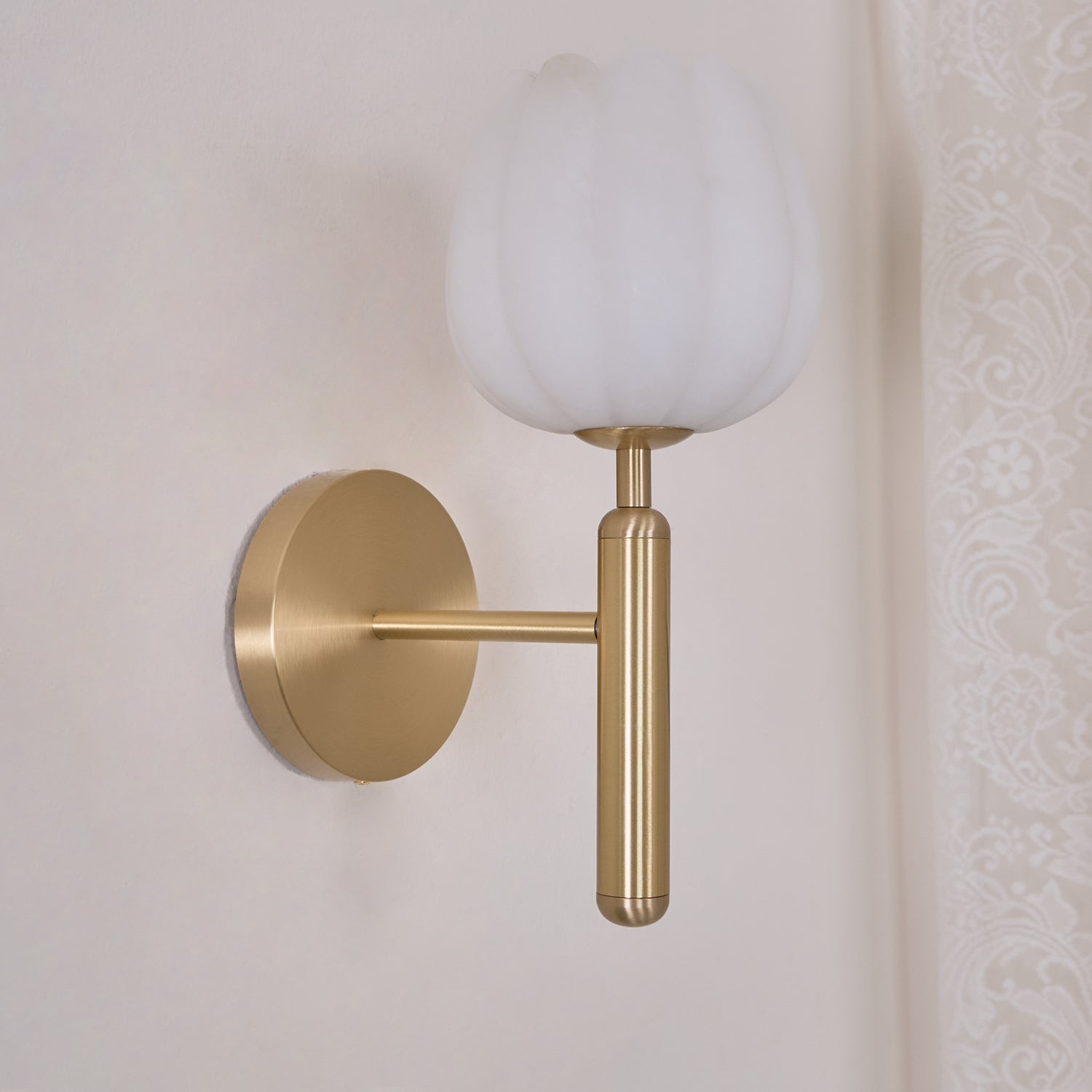 Ralin Applique Murale Fleurs en Albâtre - Neutralighting