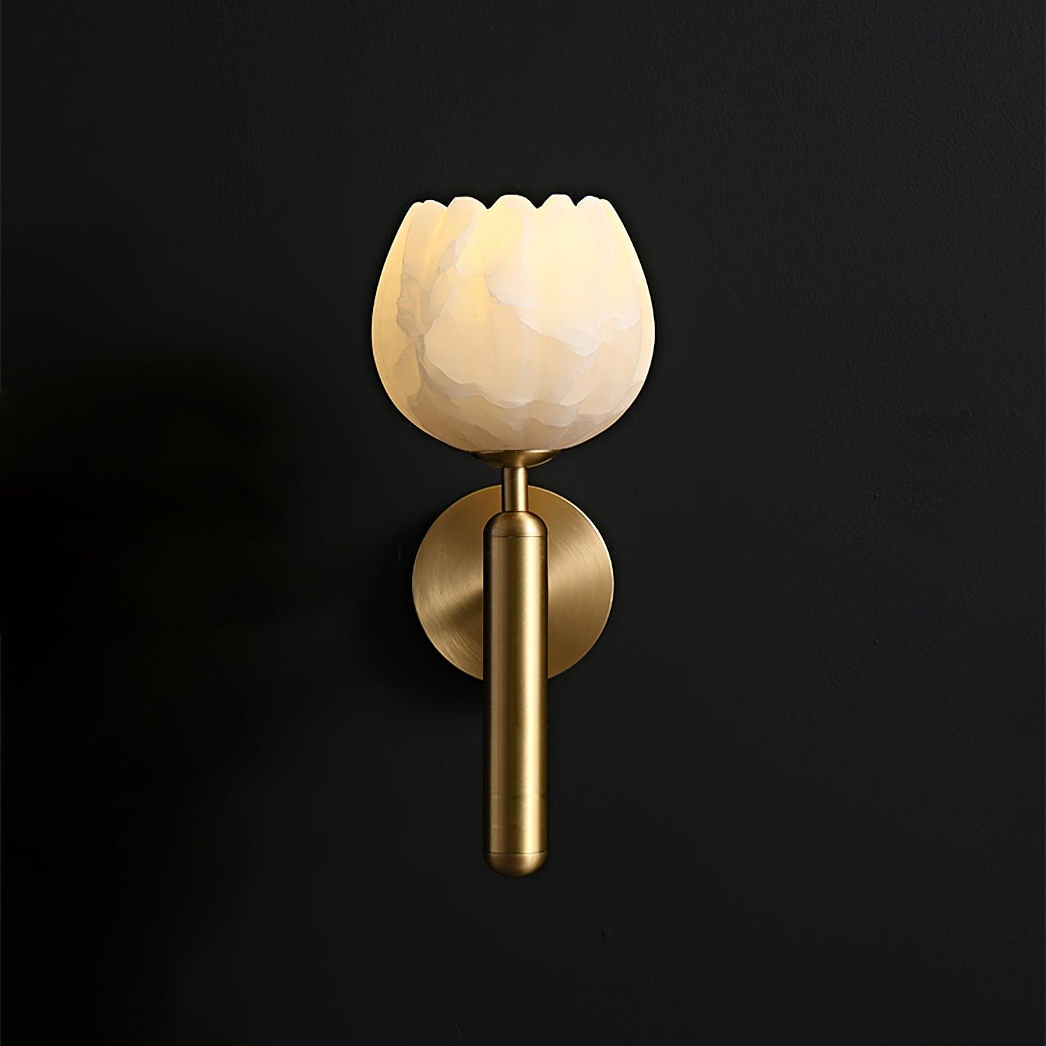 Ralin Applique Murale Fleurs en Albâtre - Neutralighting