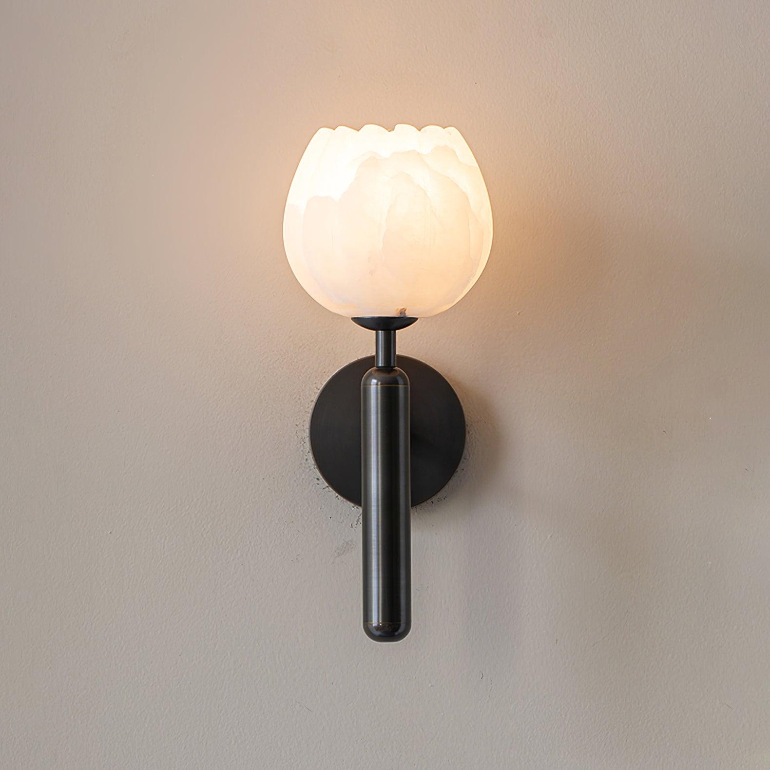Ralin Applique Murale Fleurs en Albâtre - Neutralighting