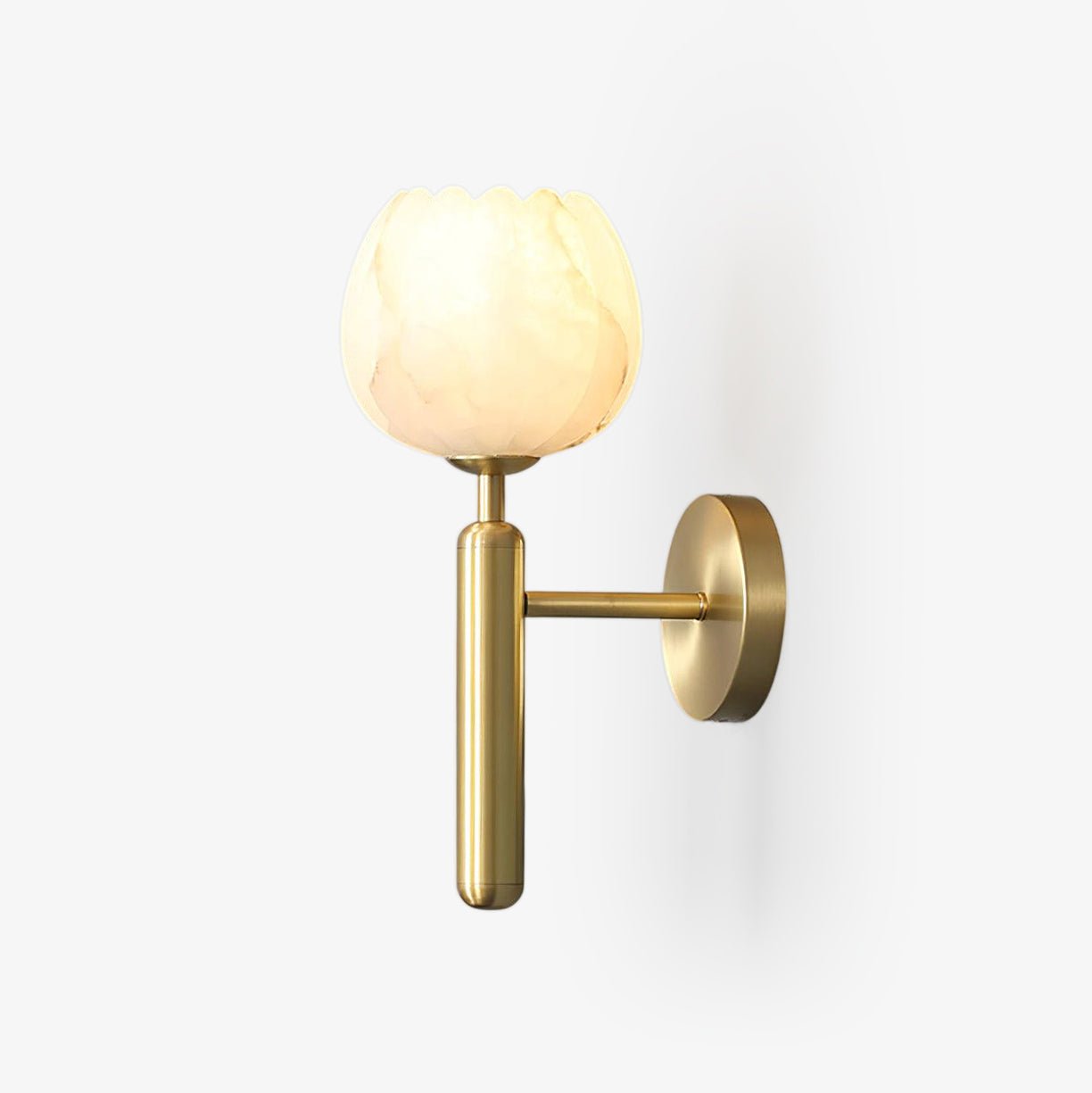 Ralin Applique Murale Fleurs en Albâtre - Neutralighting