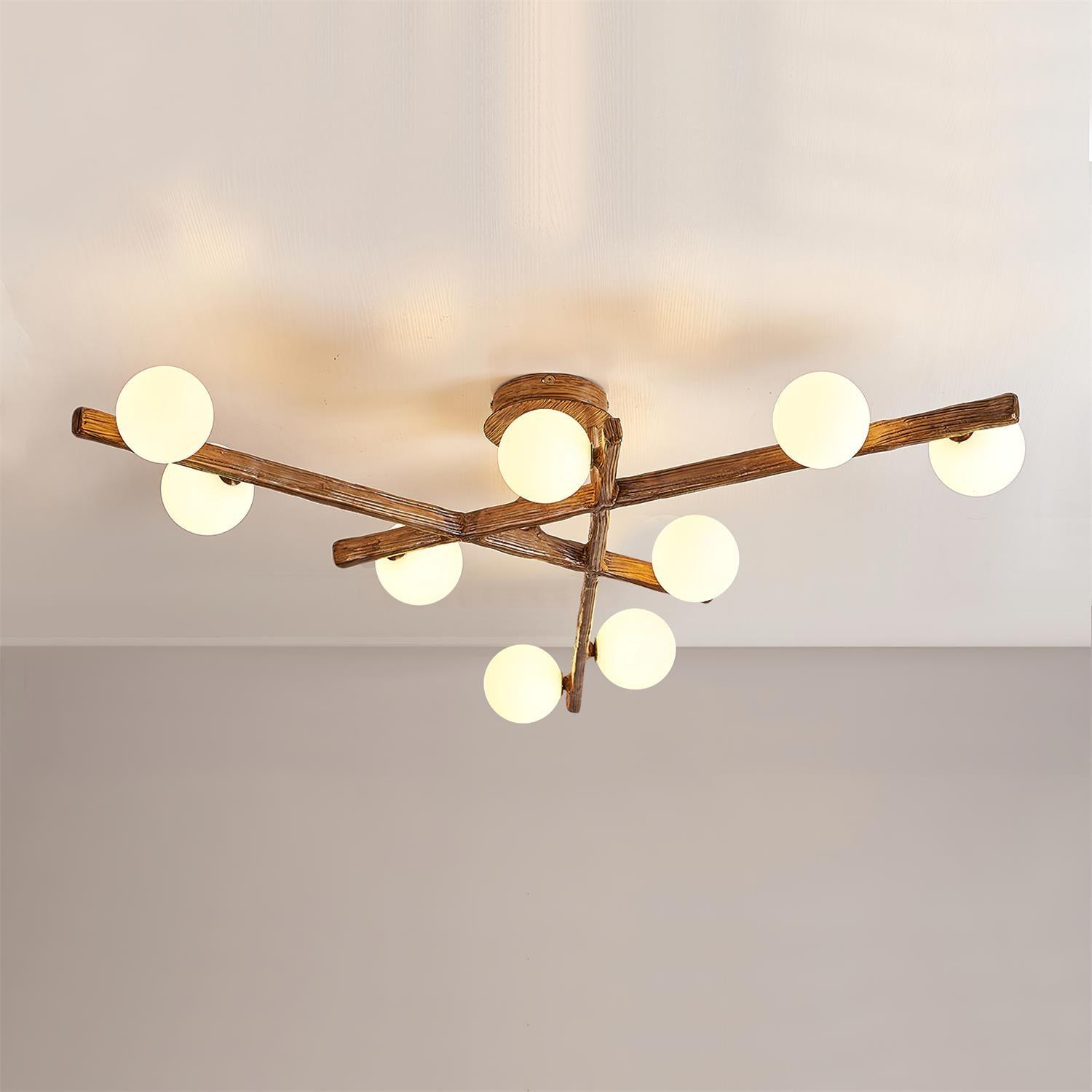 Wooden Plafonnier Branche - Neutralighting