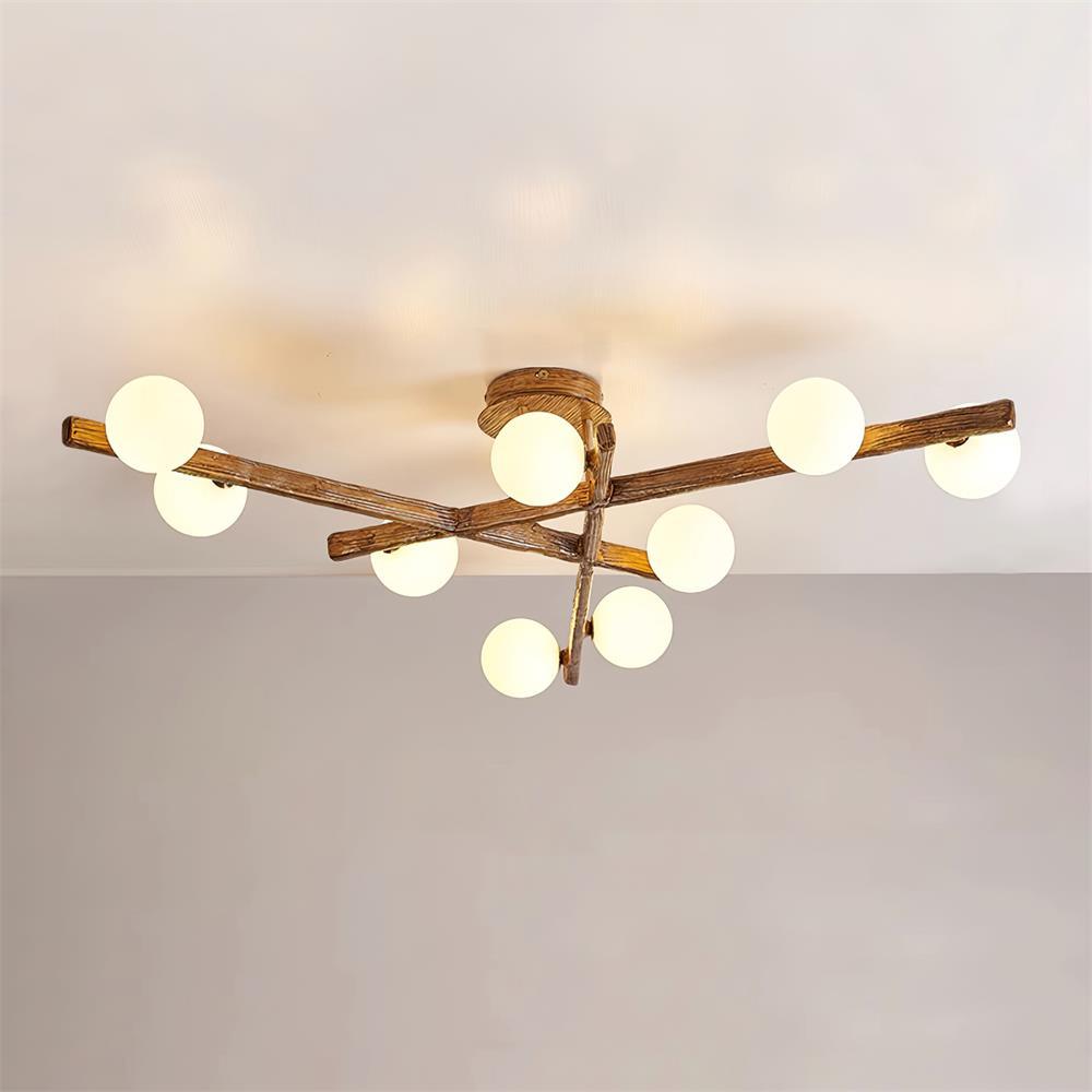 Wooden Plafonnier Branche - Neutralighting