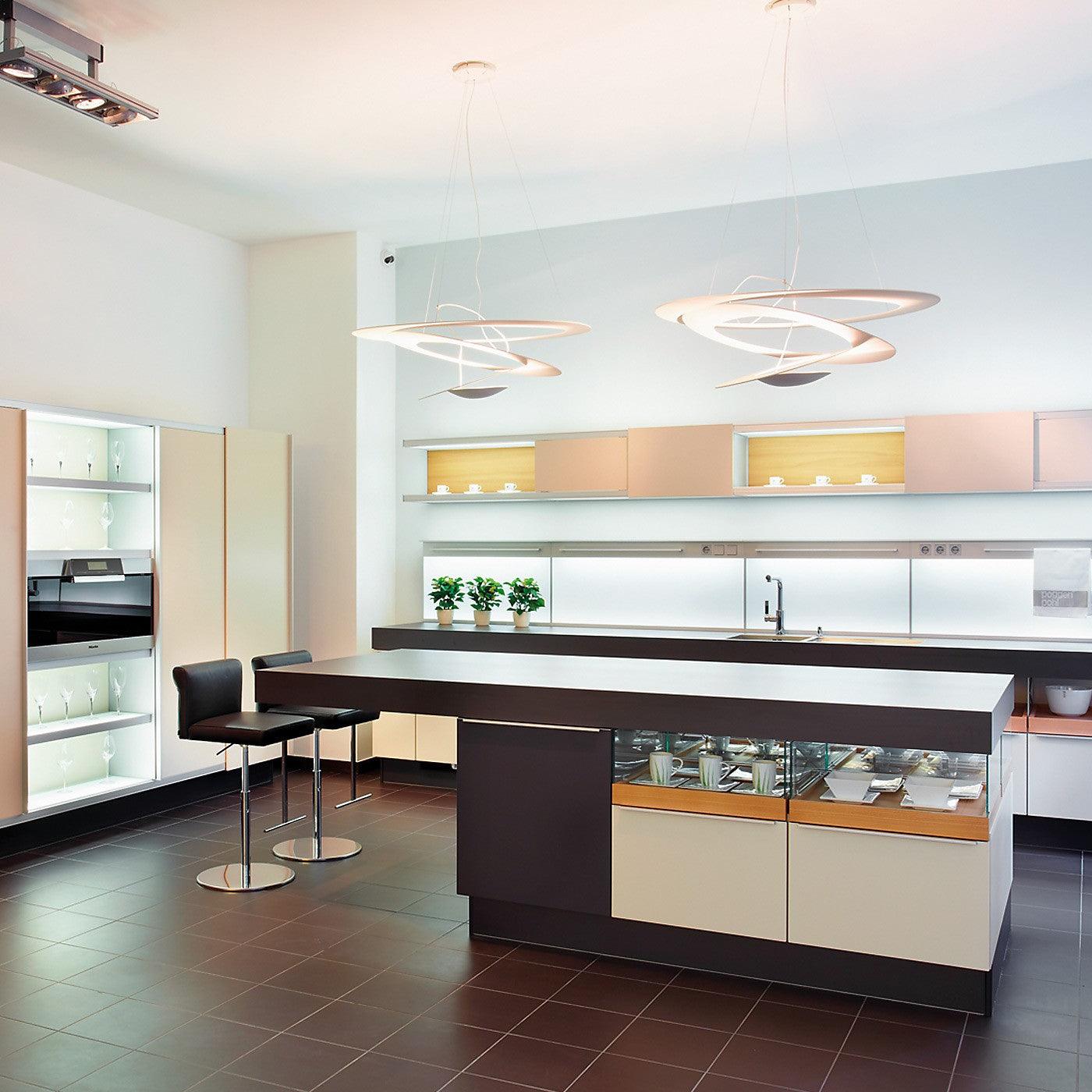 Micro Lustre LED Anneaux Tourbillonnants - Neutralighting