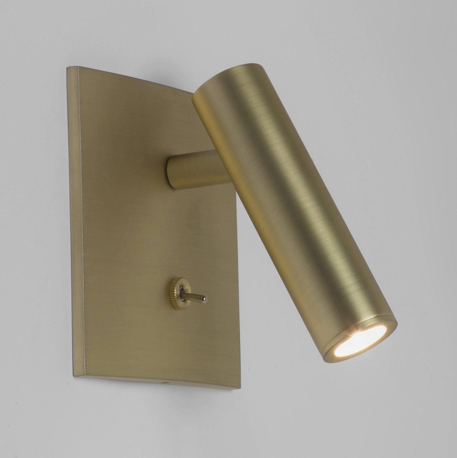 Astra Applique Murale Micro Carrée Spot Avec Interrupteur - Neutralighting