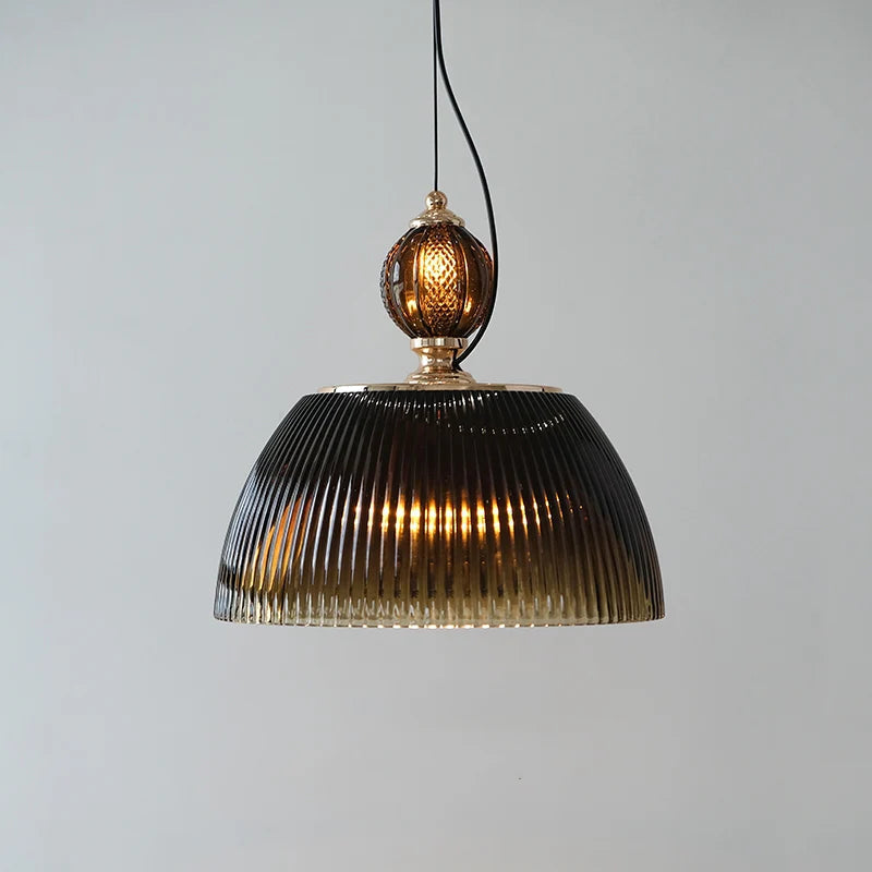 Silva Retro Métal Verre Suspension Chambre à Coucher Salle d'étude - Neutralighting