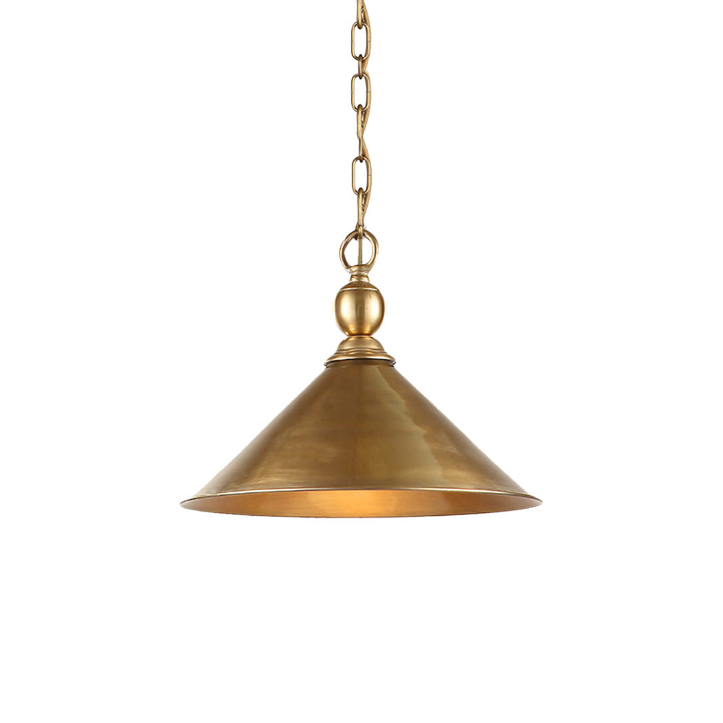 Cemirel Suspension Métal Laiton Industriel Vintage - Neutralighting