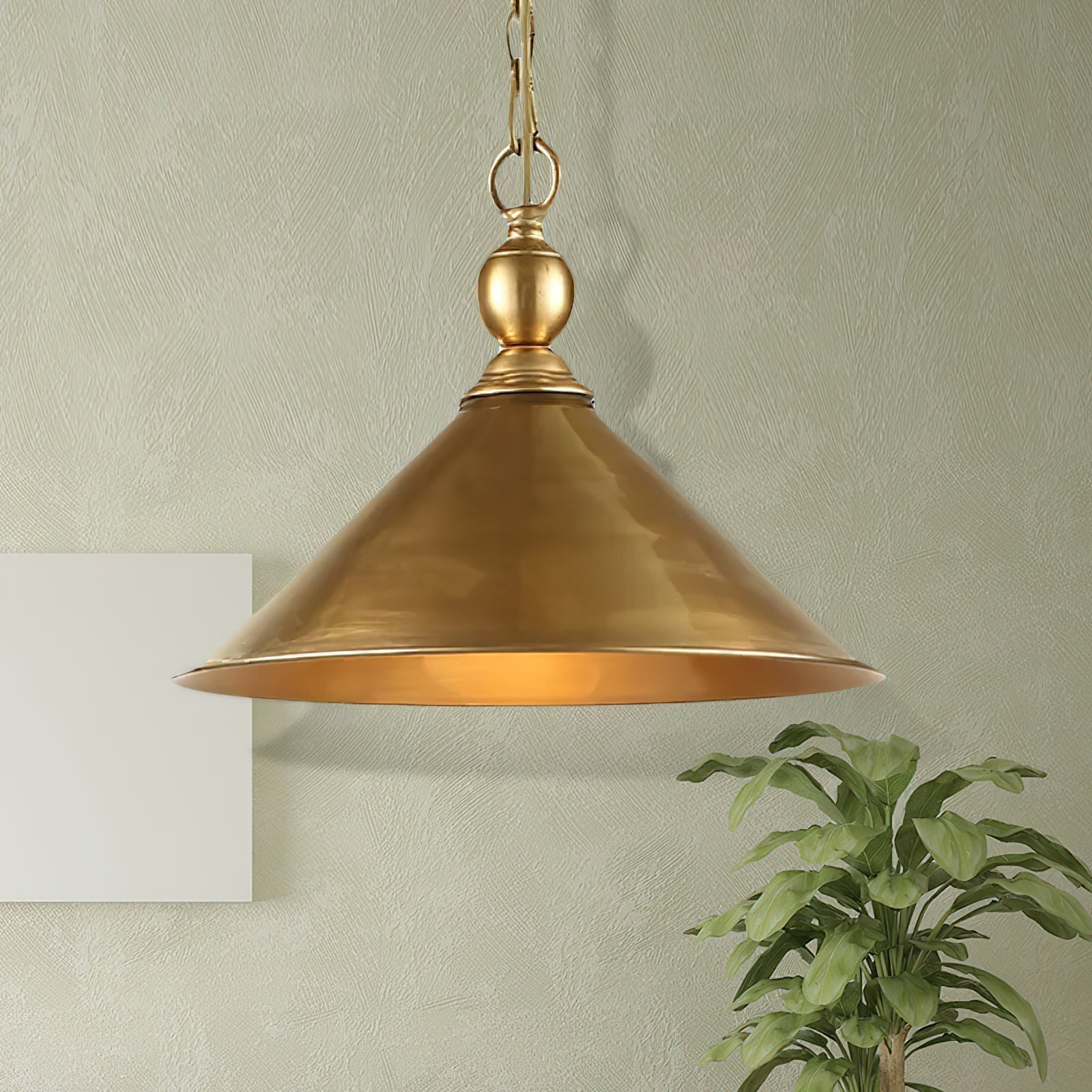 Cemirel Suspension Métal Laiton Industriel Vintage - Neutralighting