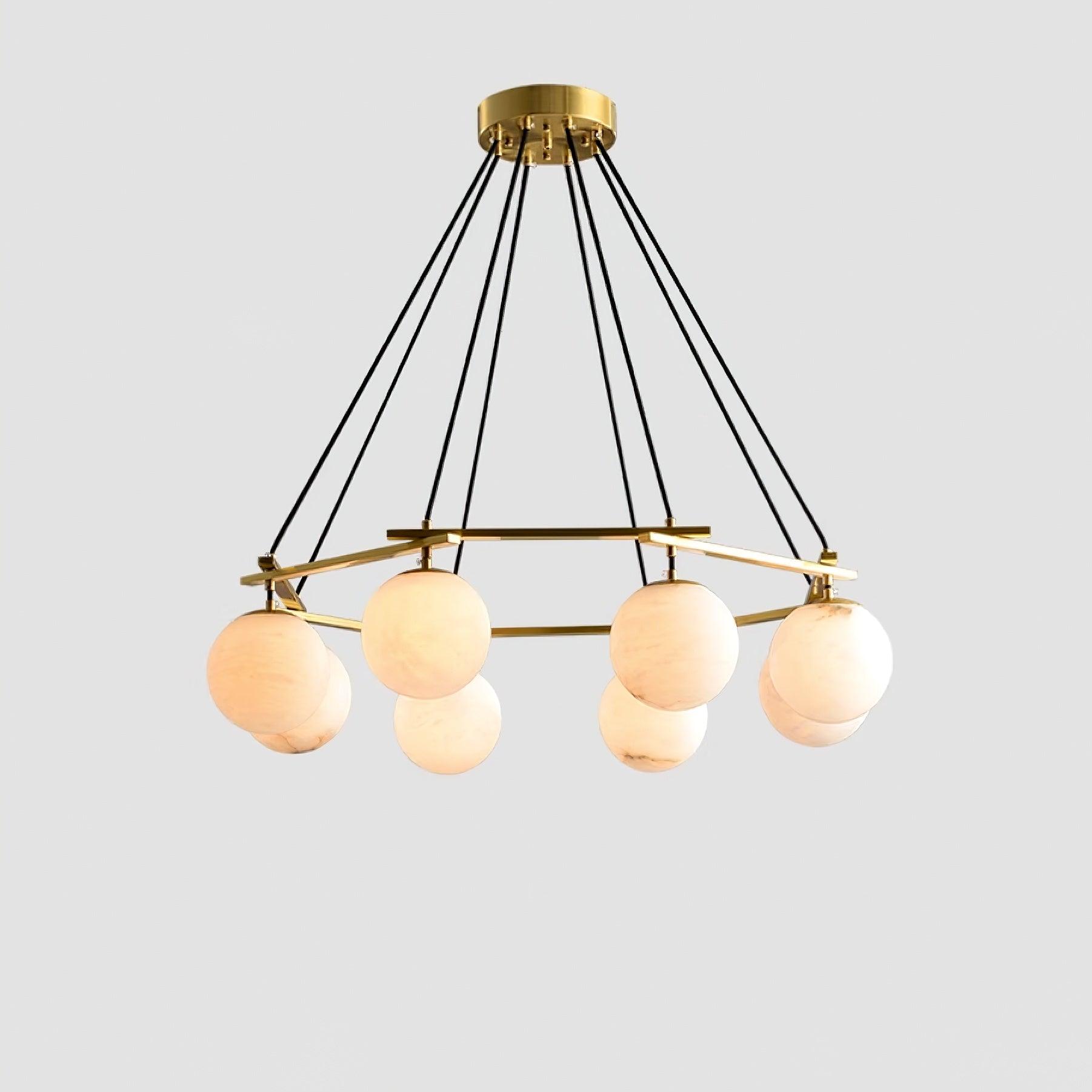 Lunara Albâtre Lustre - Neutralighting