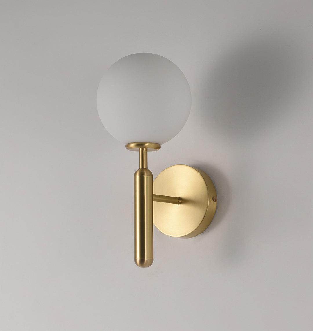 Lustra Wall Lamp Plug In Glass Globe Nordic - Neutralighting