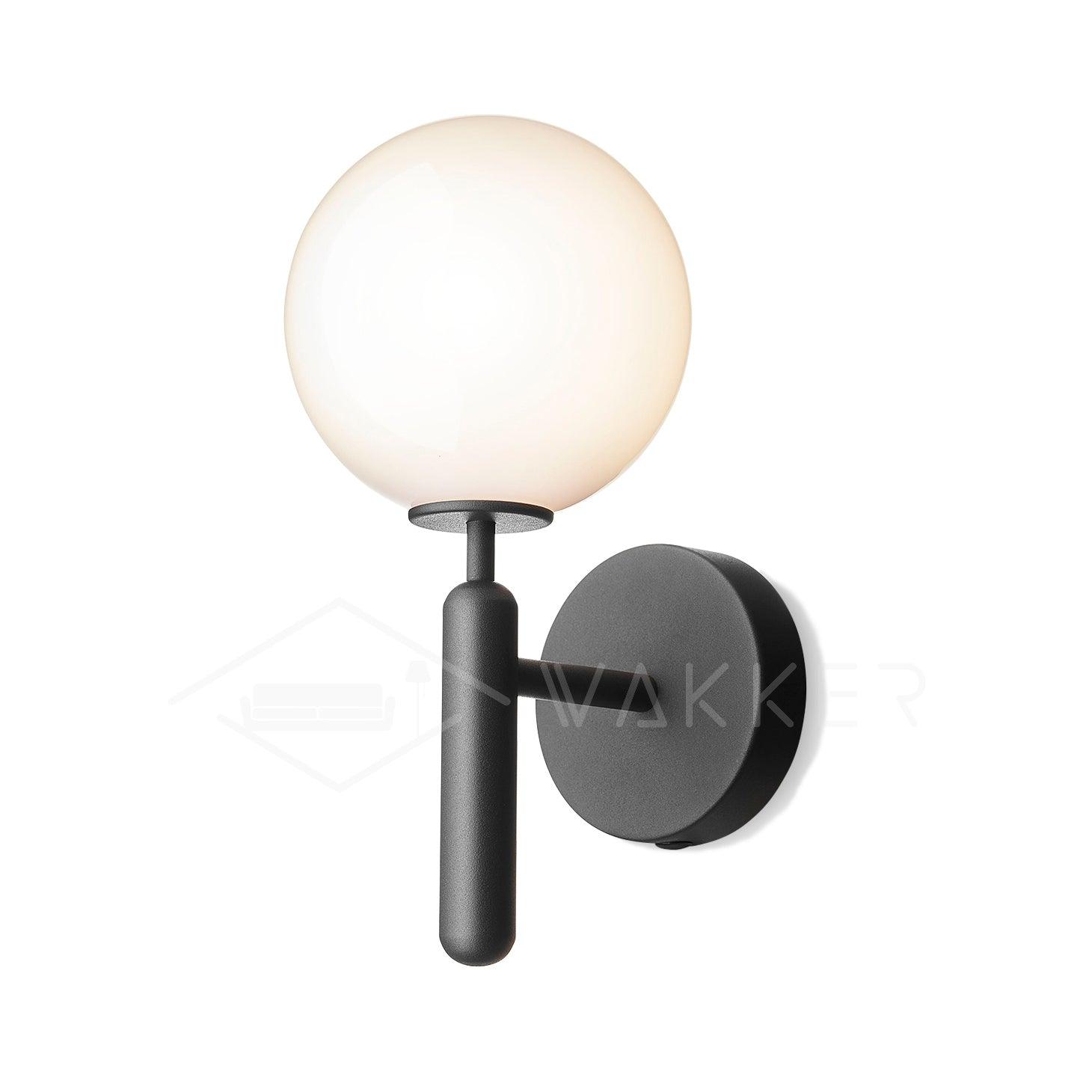 Lustra Wall Lamp Plug In Glass Globe Nordic - Neutralighting