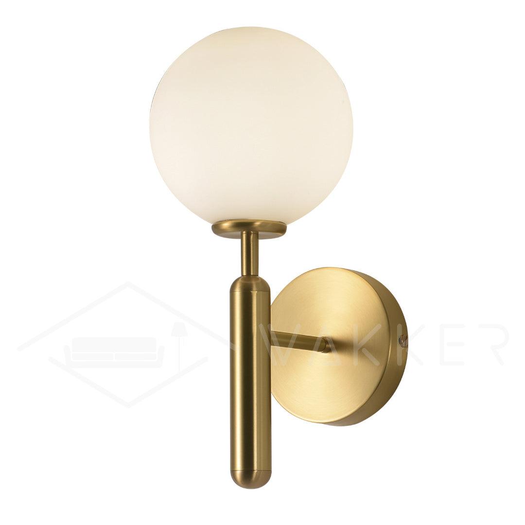 Lustra Wall Lamp Plug In Glass Globe Nordic - Neutralighting