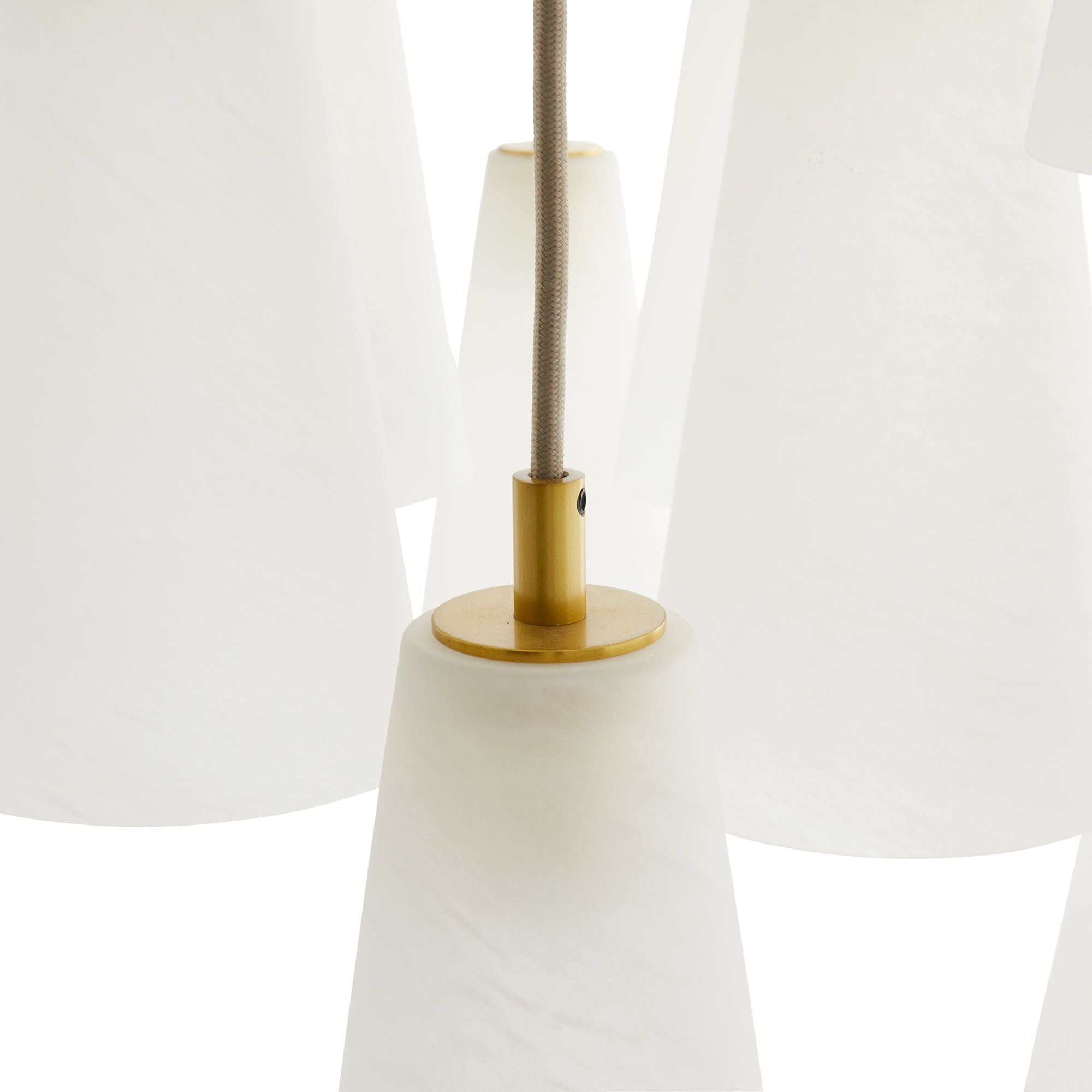 Avtheira Postmodern Luxury Glass Chandelier - Lamp Copper