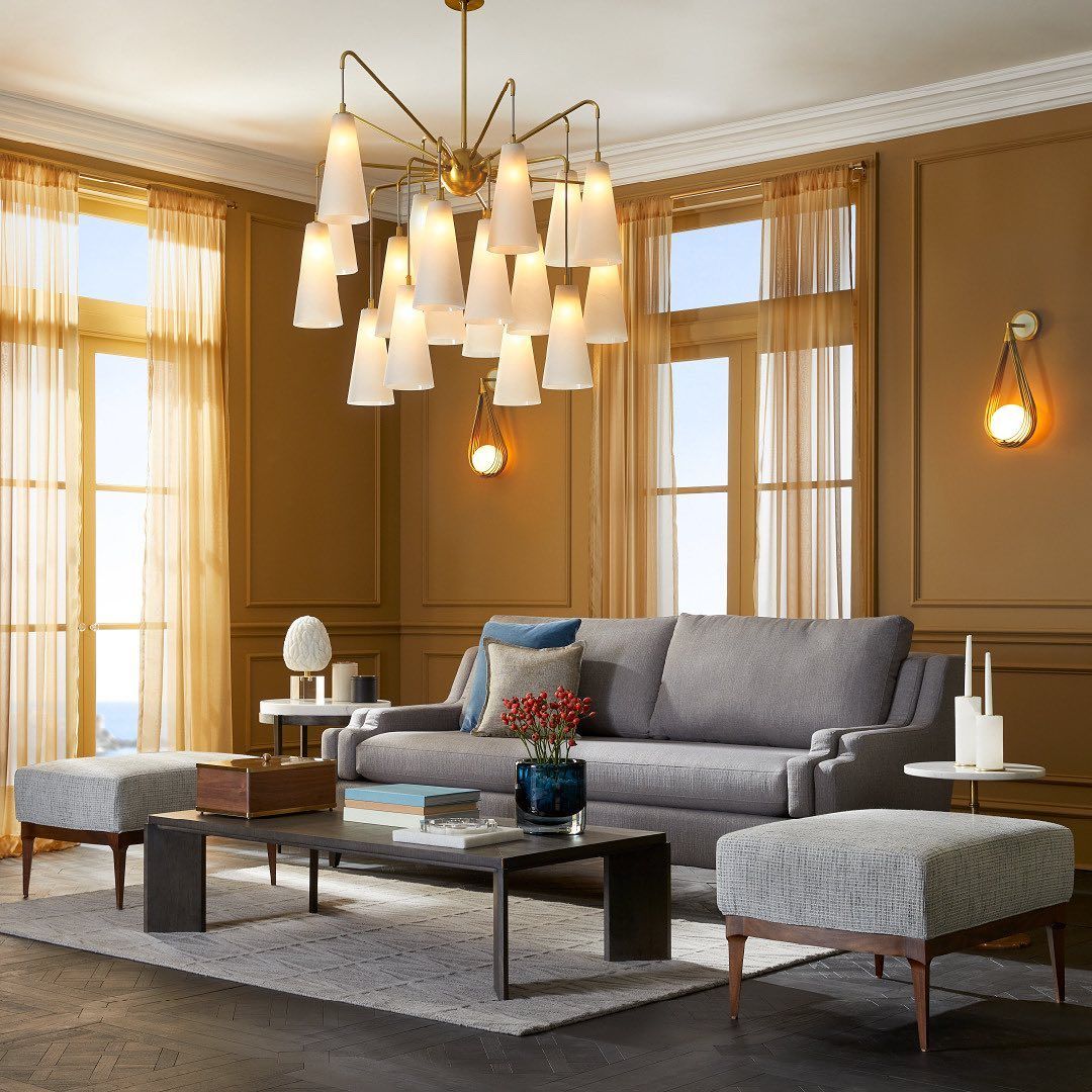 Avtheira Postmodern Luxury Glass Chandelier - Lamp Copper
